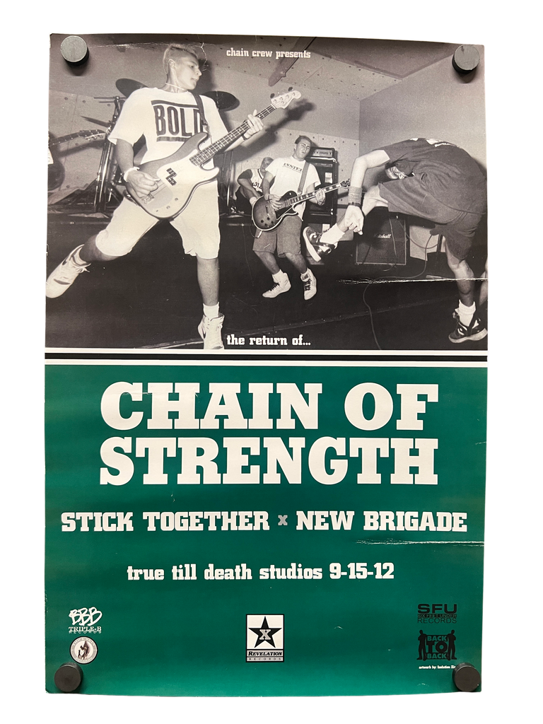 洋楽 CHAIN OF STRENGTH TRUE TILL DEATH 1stEp Chain Of Strength – True Till Death – Vinyl (Clear With