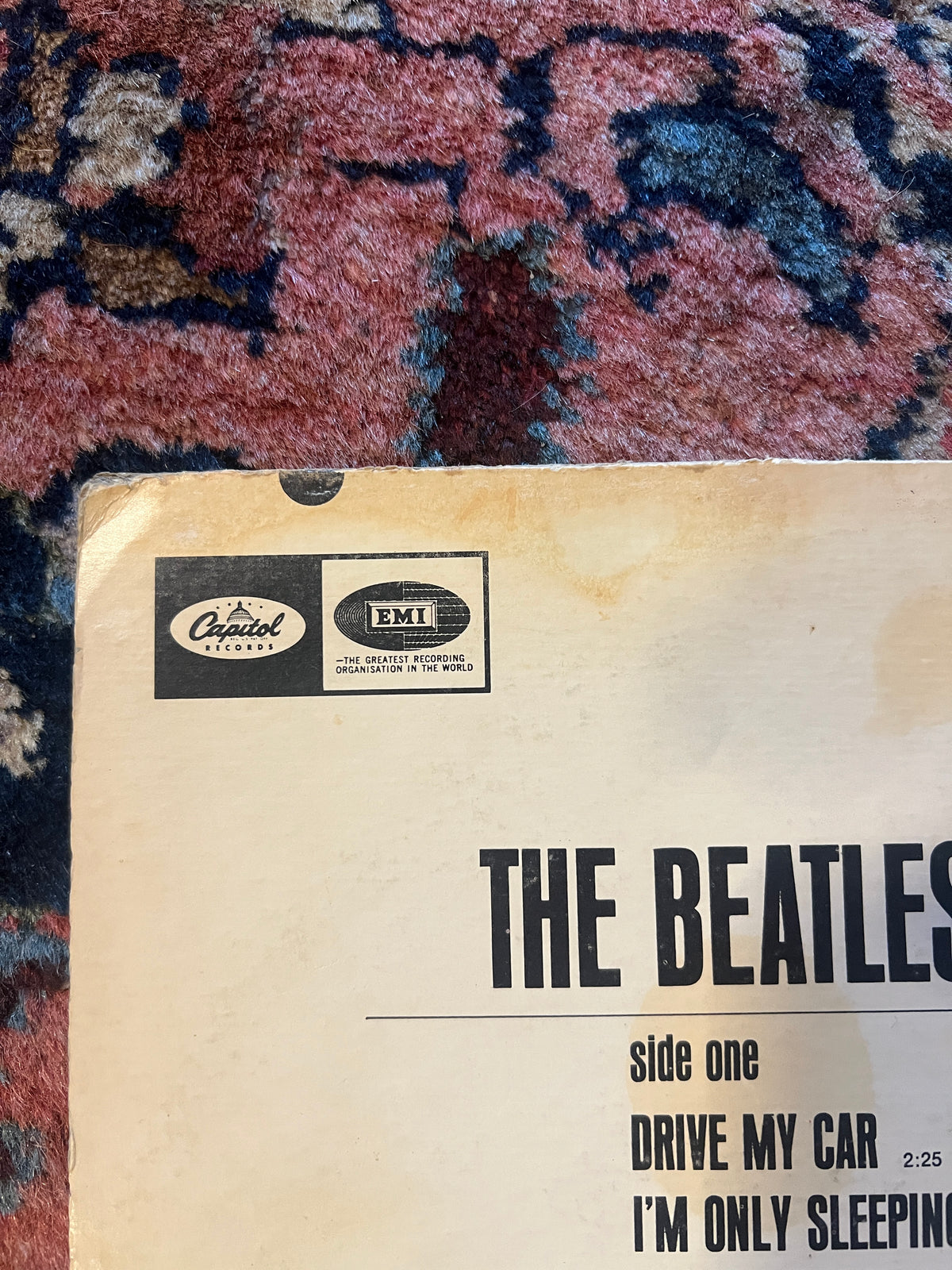 The Beatles “Yesterday And Today” 2nd State Butcher Cover LP - Mono/Scranton
