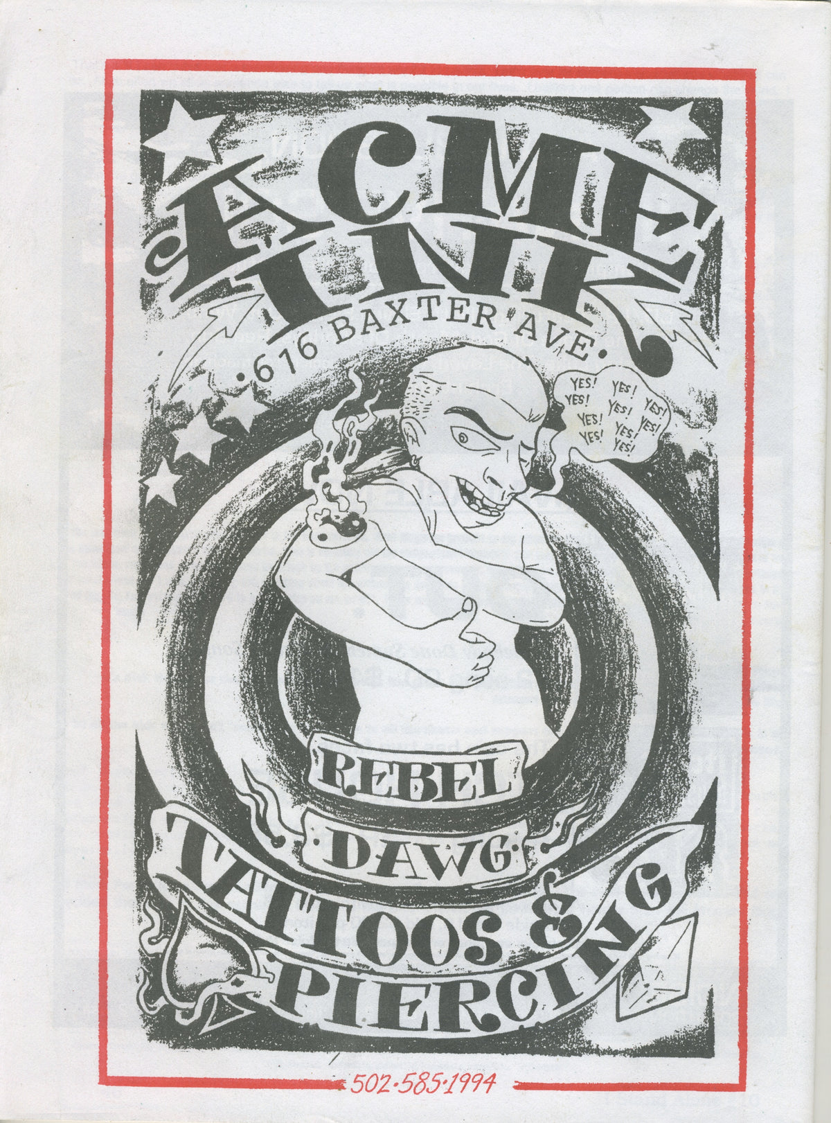 Vintage I Stand Alone "A Louisville Publication" '90s Hardcore Fanzine Issue #10