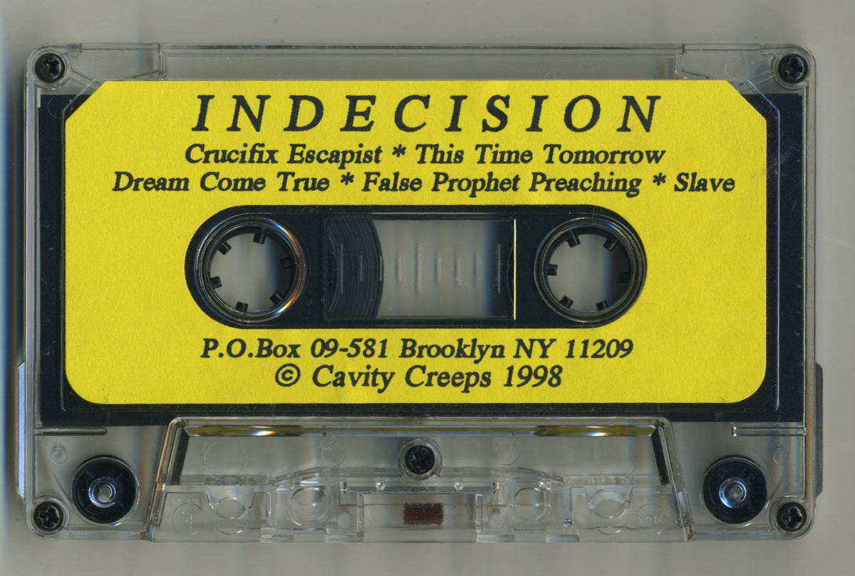 Indecision "Brooklyn, NY Hardcore" '98 Demo Tape