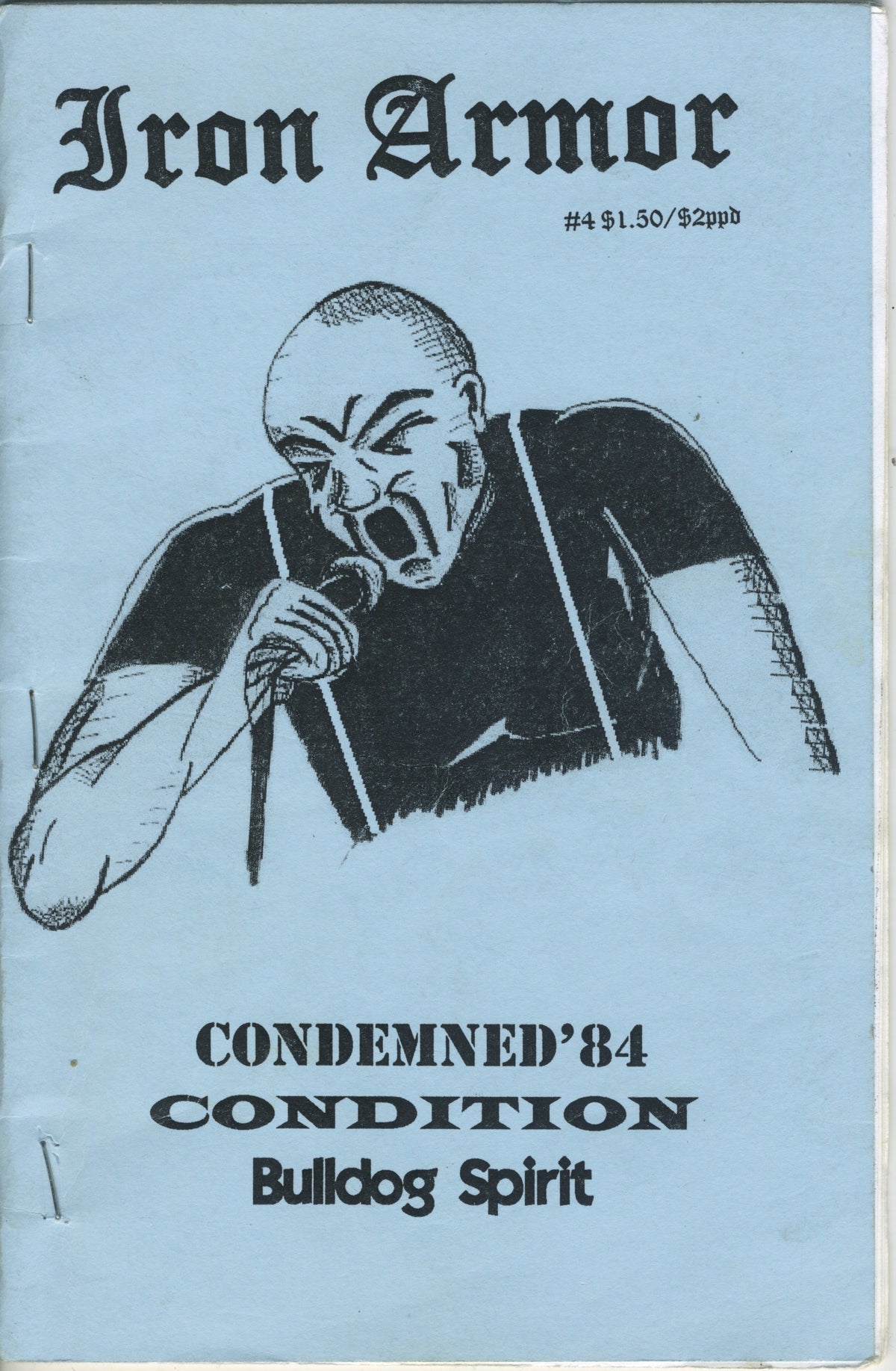 Vintage Iron Armor "NYC Skinhead" Fanzine Issue #4 - jointcustodydc