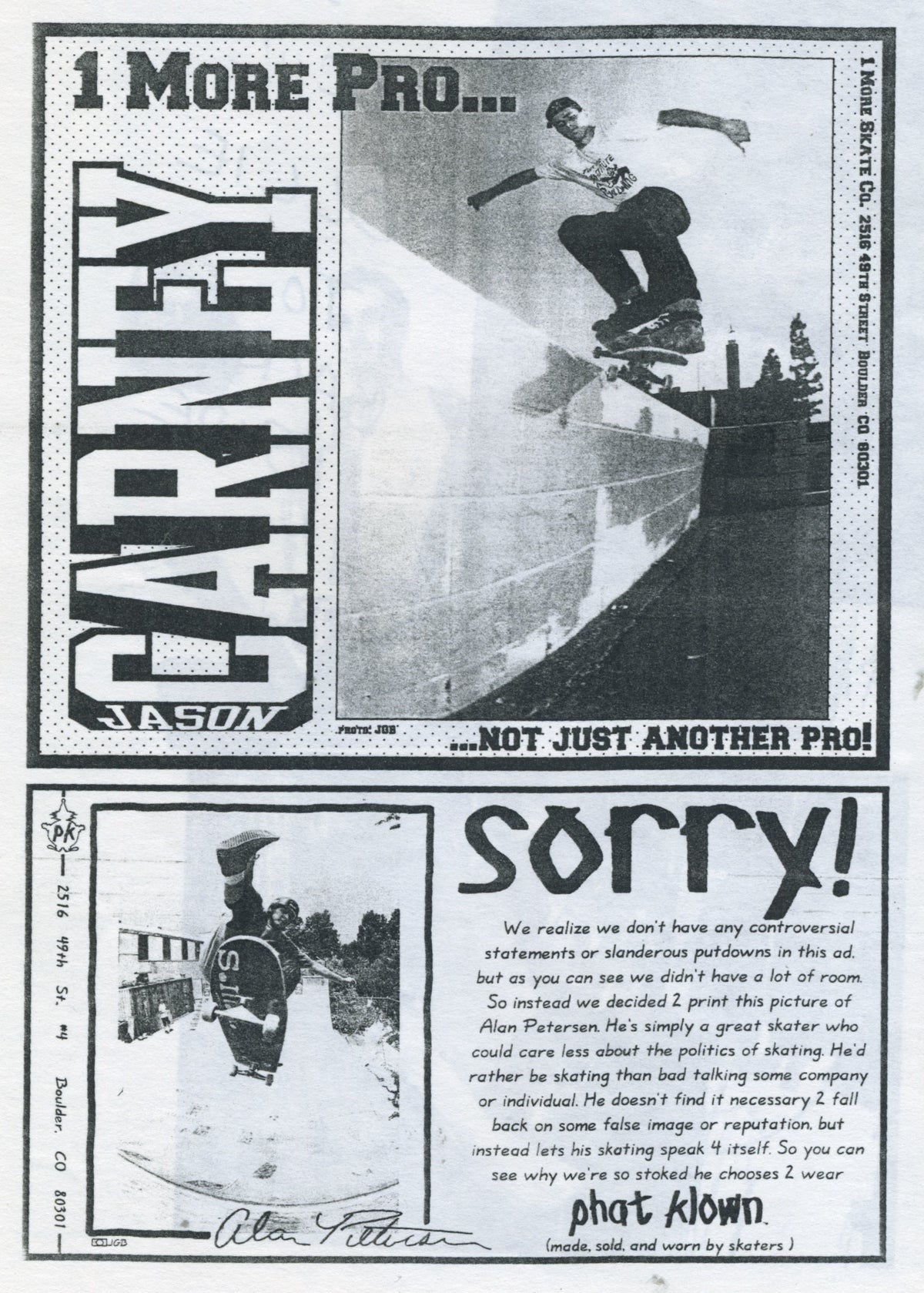 Vintage John Doe "Skate" Zine Issue #56