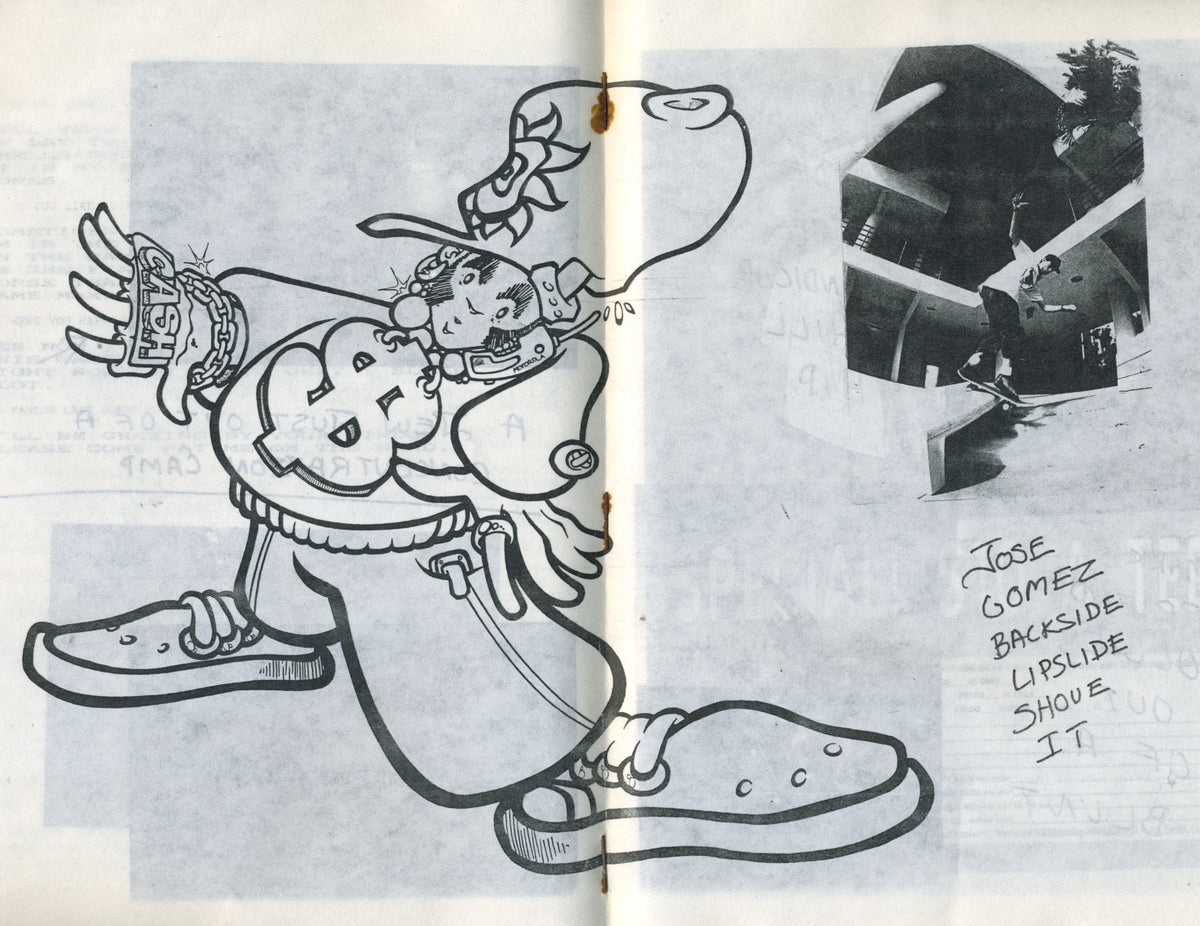 Vintage John Doe "Skate" Zine Issue #55