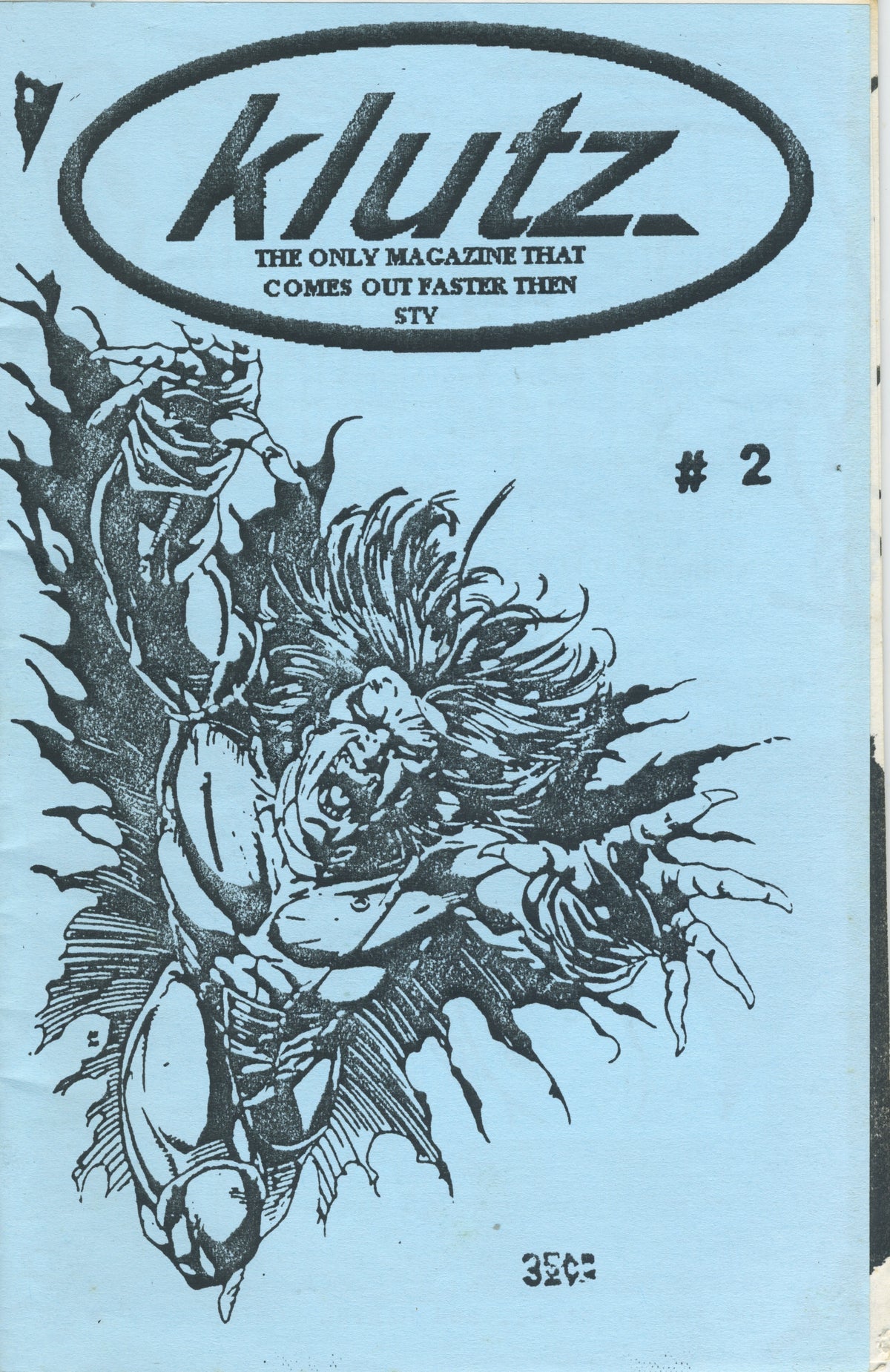 Vintage Klutz "Indy Hardcore" Fanzine Issue #2