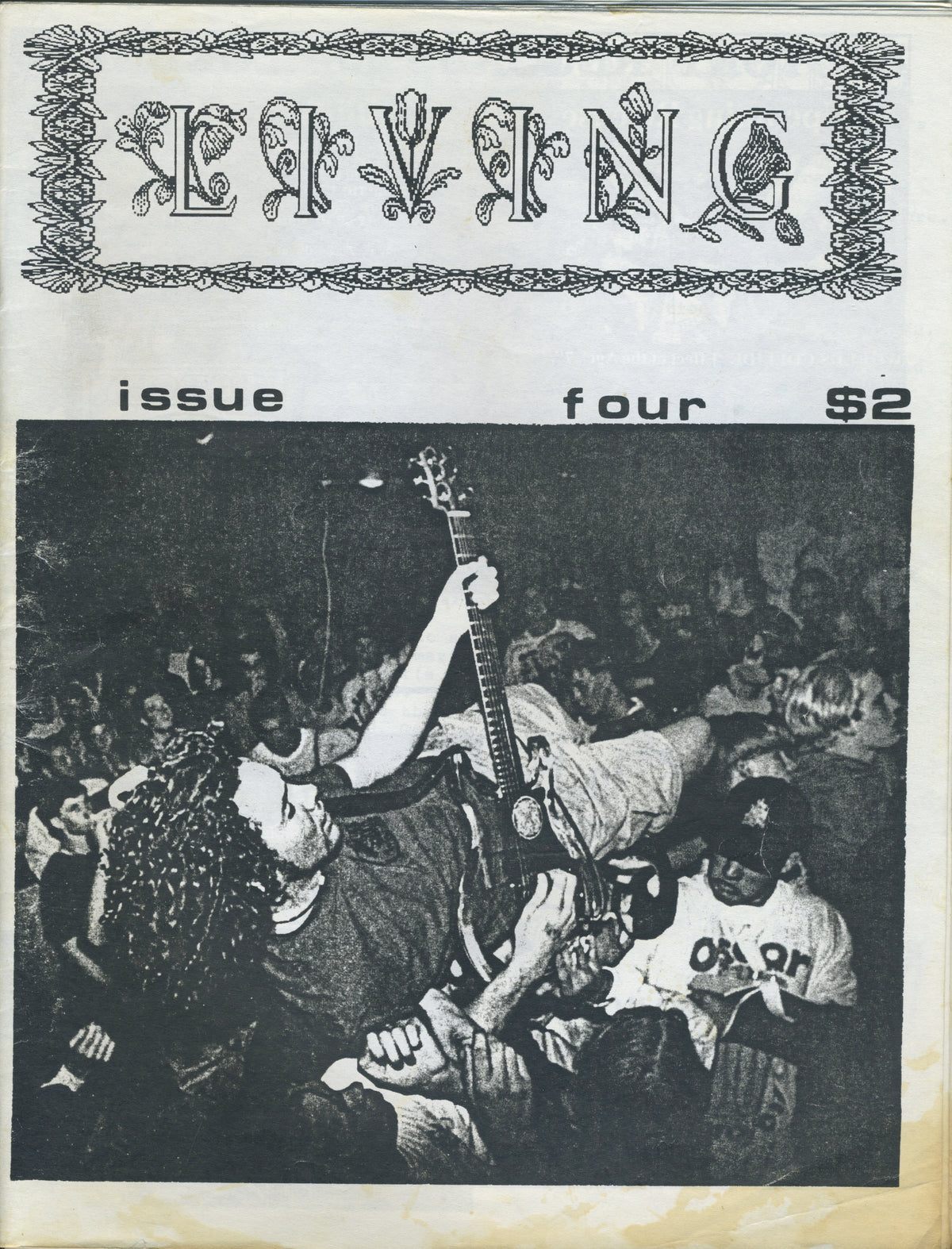 Vintage Living Fanzine &quot;Upstate NY&quot; Hardcore Issue #4