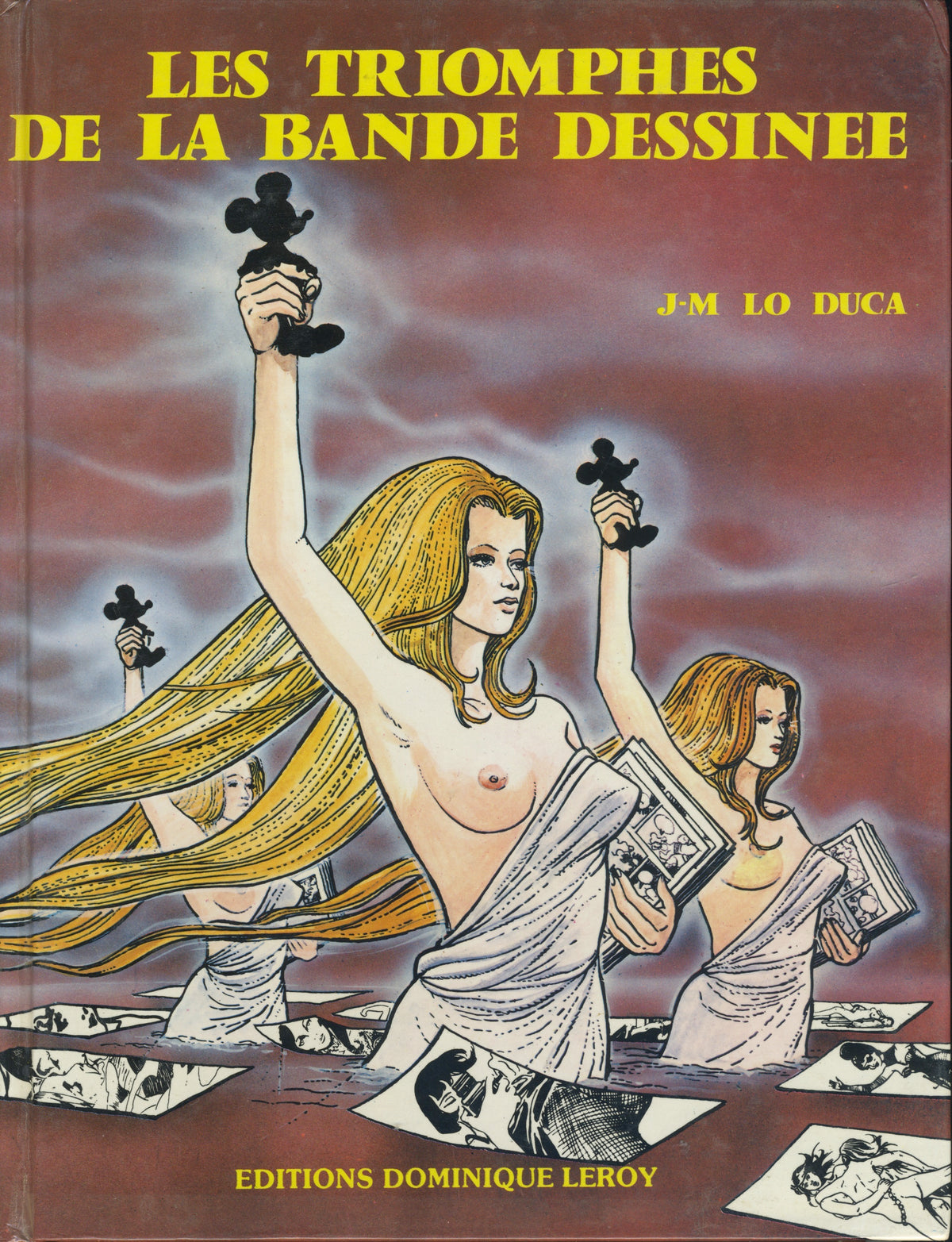 Vintage J.M. Lo Duca "Les Triomphes De La Bande Dessinée" - jointcustodydc