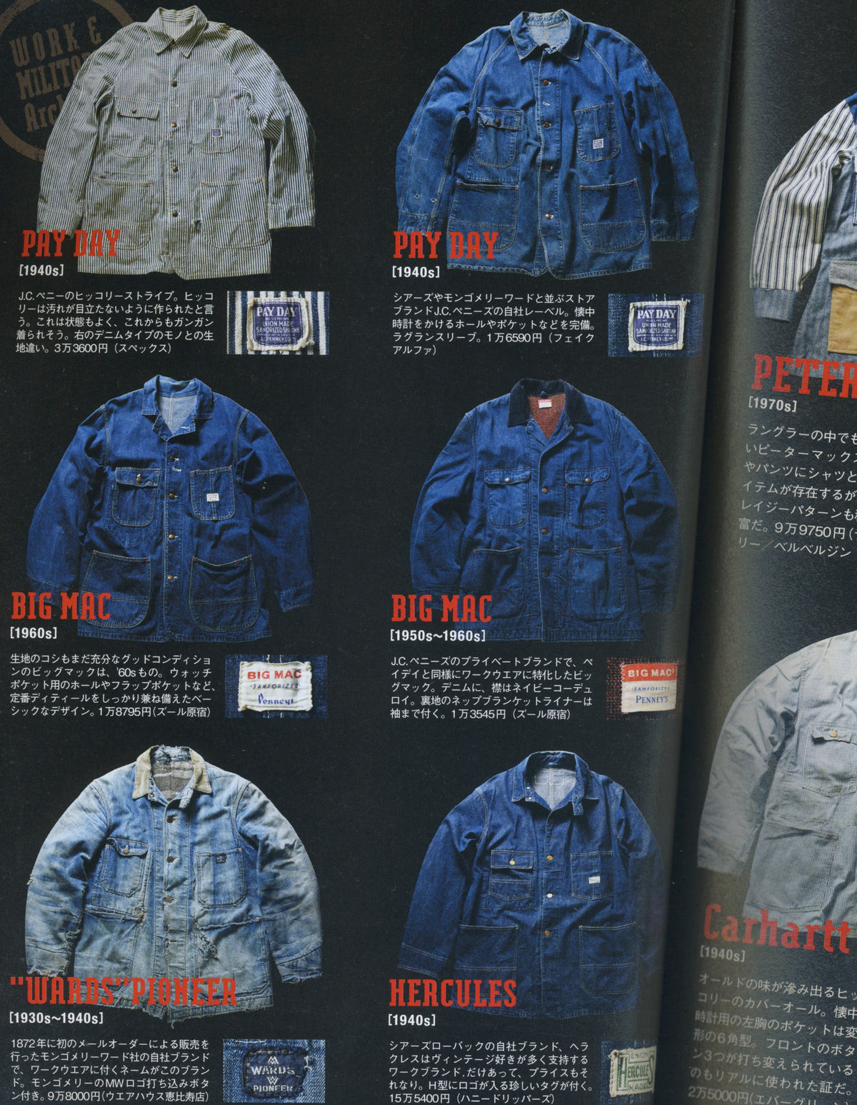 Vintage Lightning Magazine '08 "Denim Jacket" Catalog - jointcustodydc