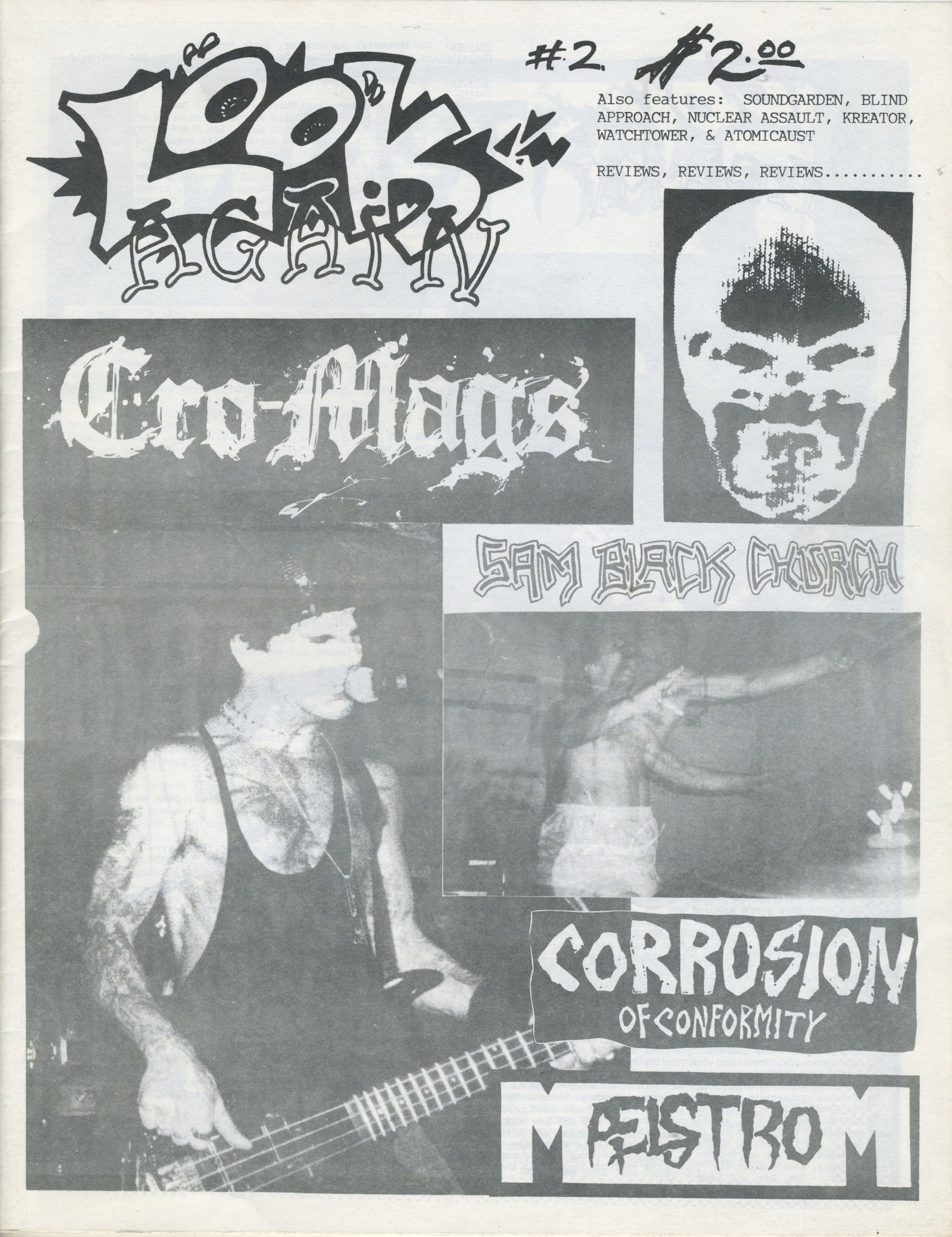 Vintage Look Again "Issue #2" Hardcore Fanzine - jointcustodydc