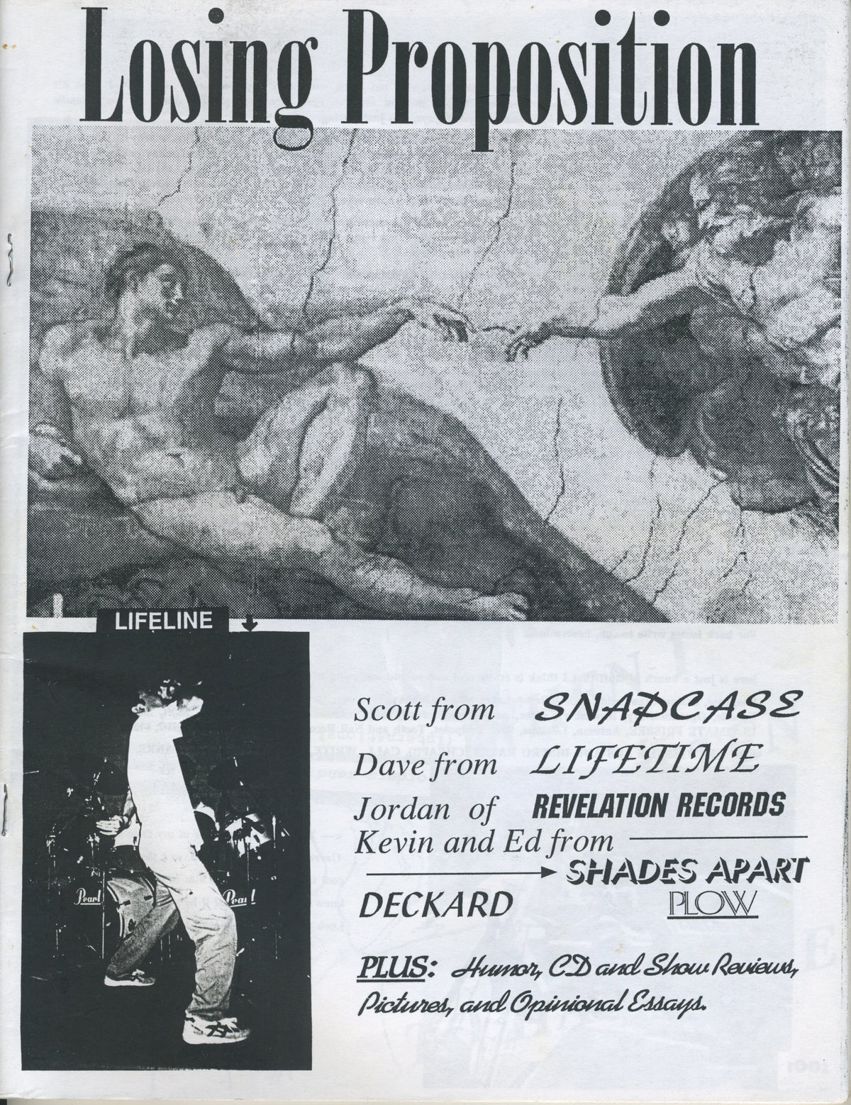 Vintage Losing Proposition &quot;NJHC&quot; Fanzine Issue #1