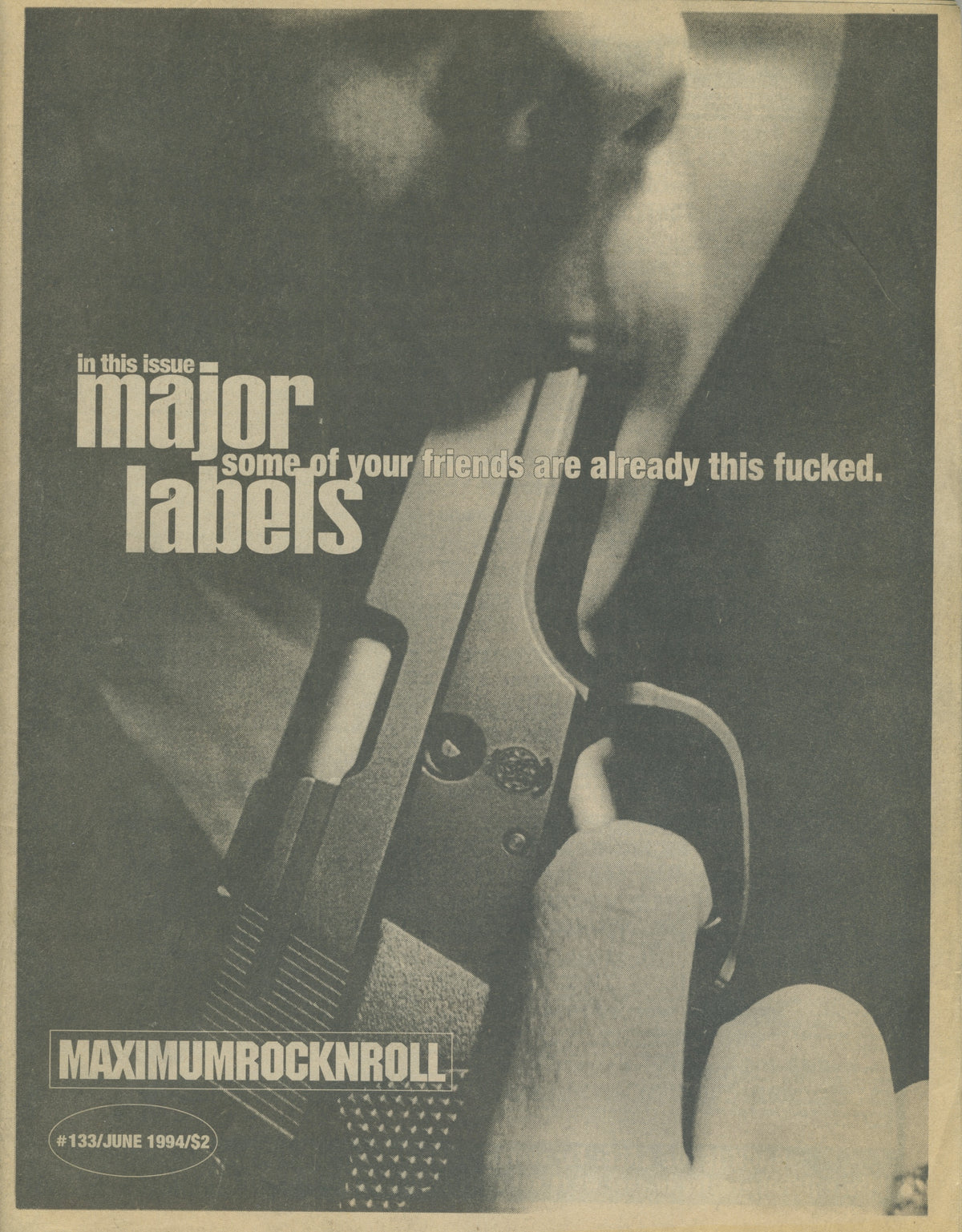 Vintage Maximum RockNRoll "Major Labels" Issue #133 June '94 - jointcustodydc