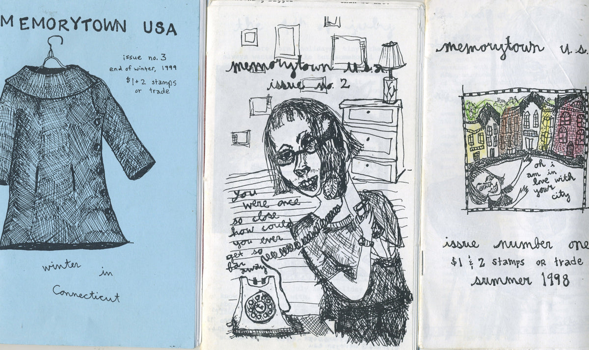 Vintage Memorytown USA Fanzine "Connecticut" Issues #1-3 - jointcustodydc
