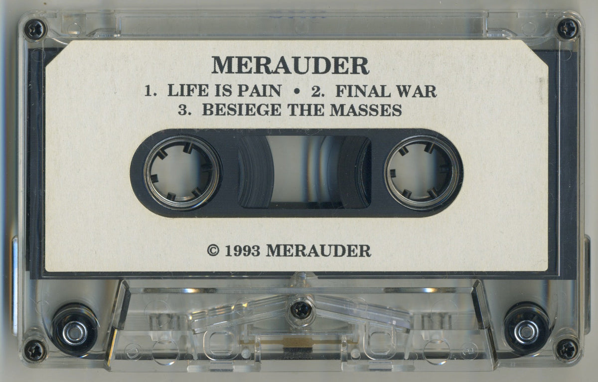 Vintage Merauder "Merauder" NYHC '93 Demo Tape