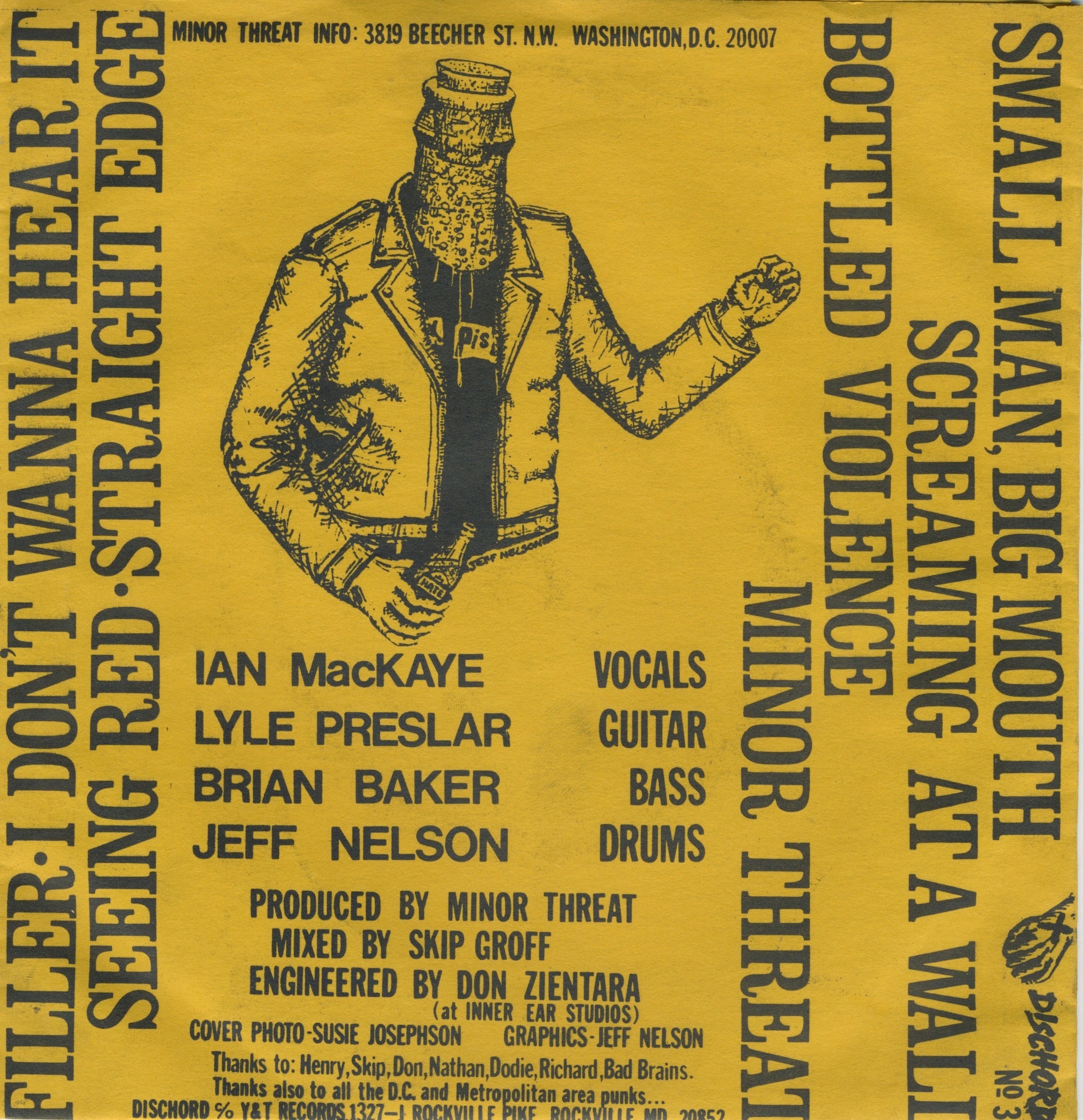 Vintage Minor Threat 