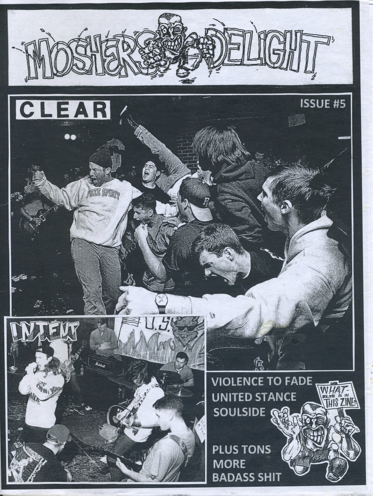Moshers Delight "Democore Fanzine Issue #5 - jointcustodydc