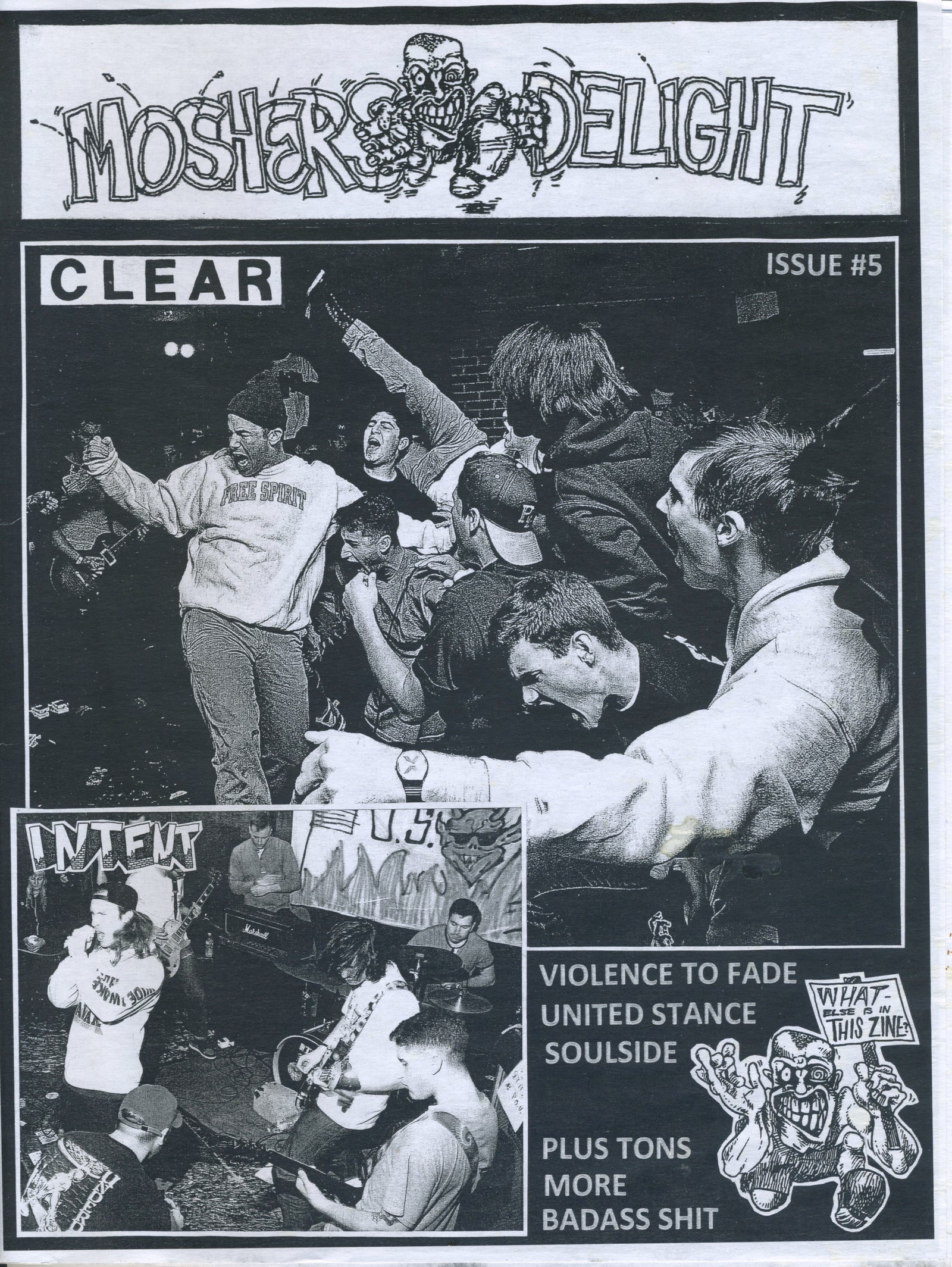 Moshers Delight "Democore Fanzine Issue #5 - jointcustodydc