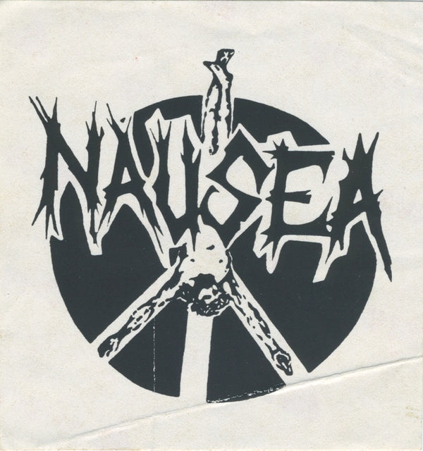 Vomiting Sticker Vintage Nausea