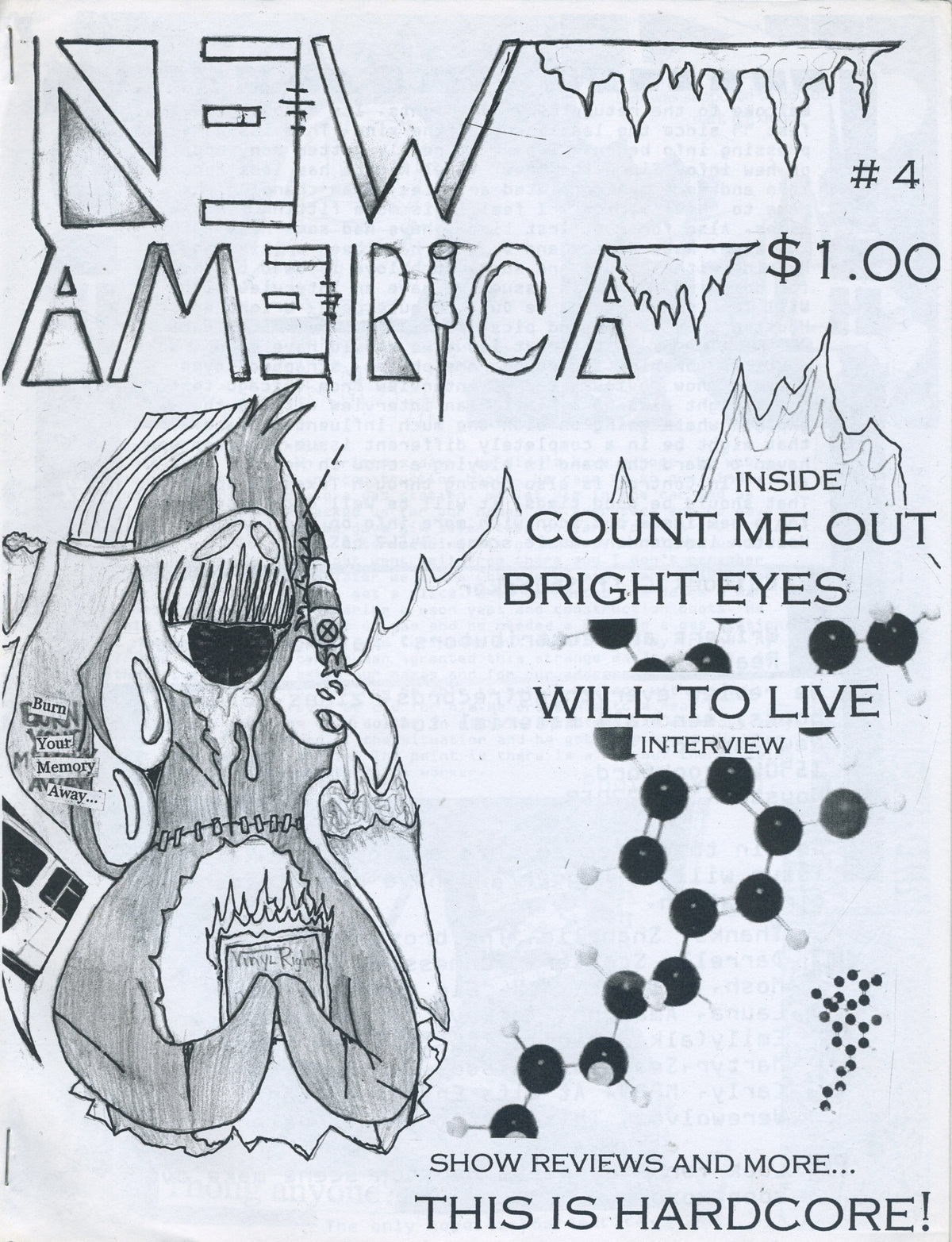 New America Houston, TX Hardcore Fanzine Issue #4