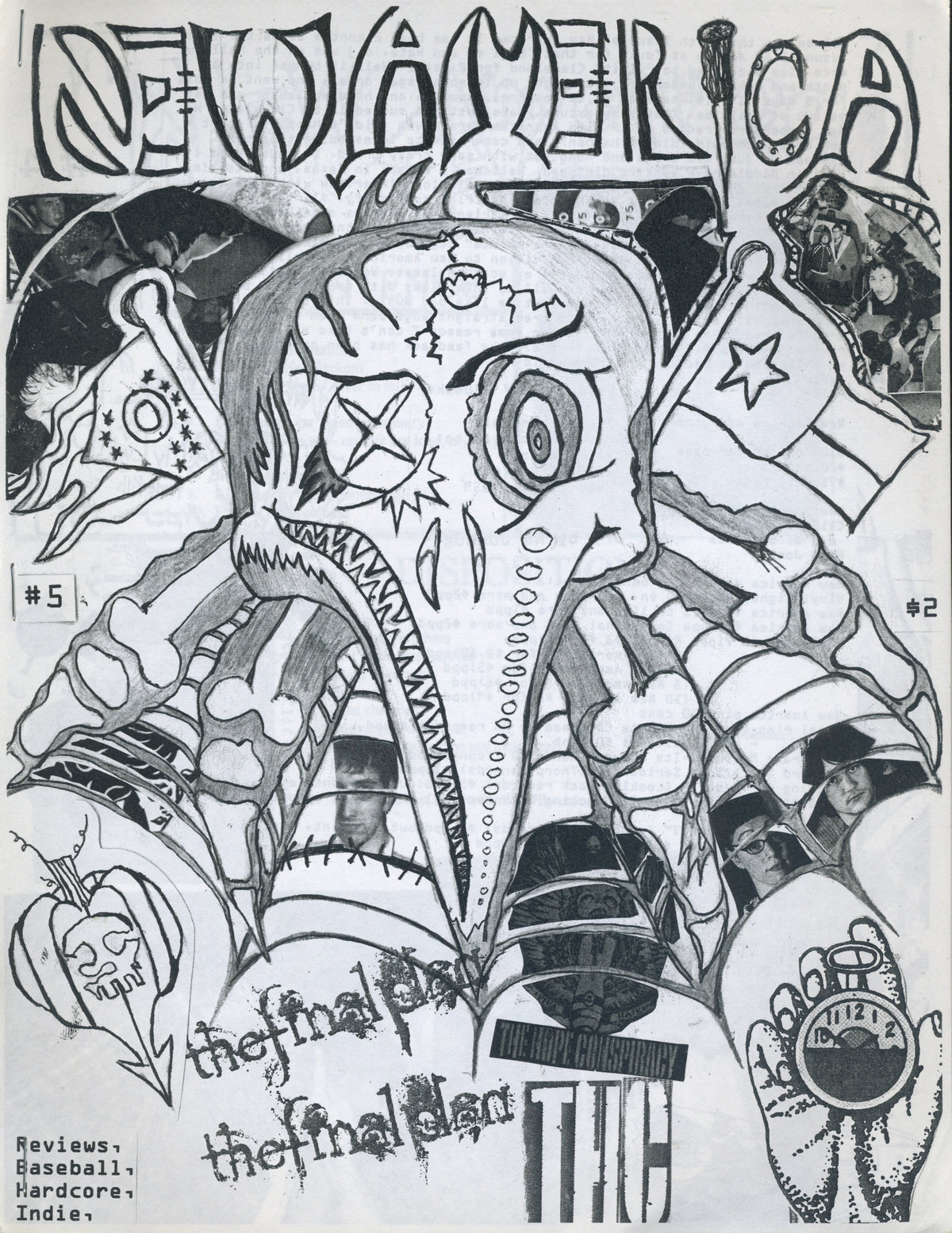 New America Houston, TX Hardcore Fanzine Issue #5