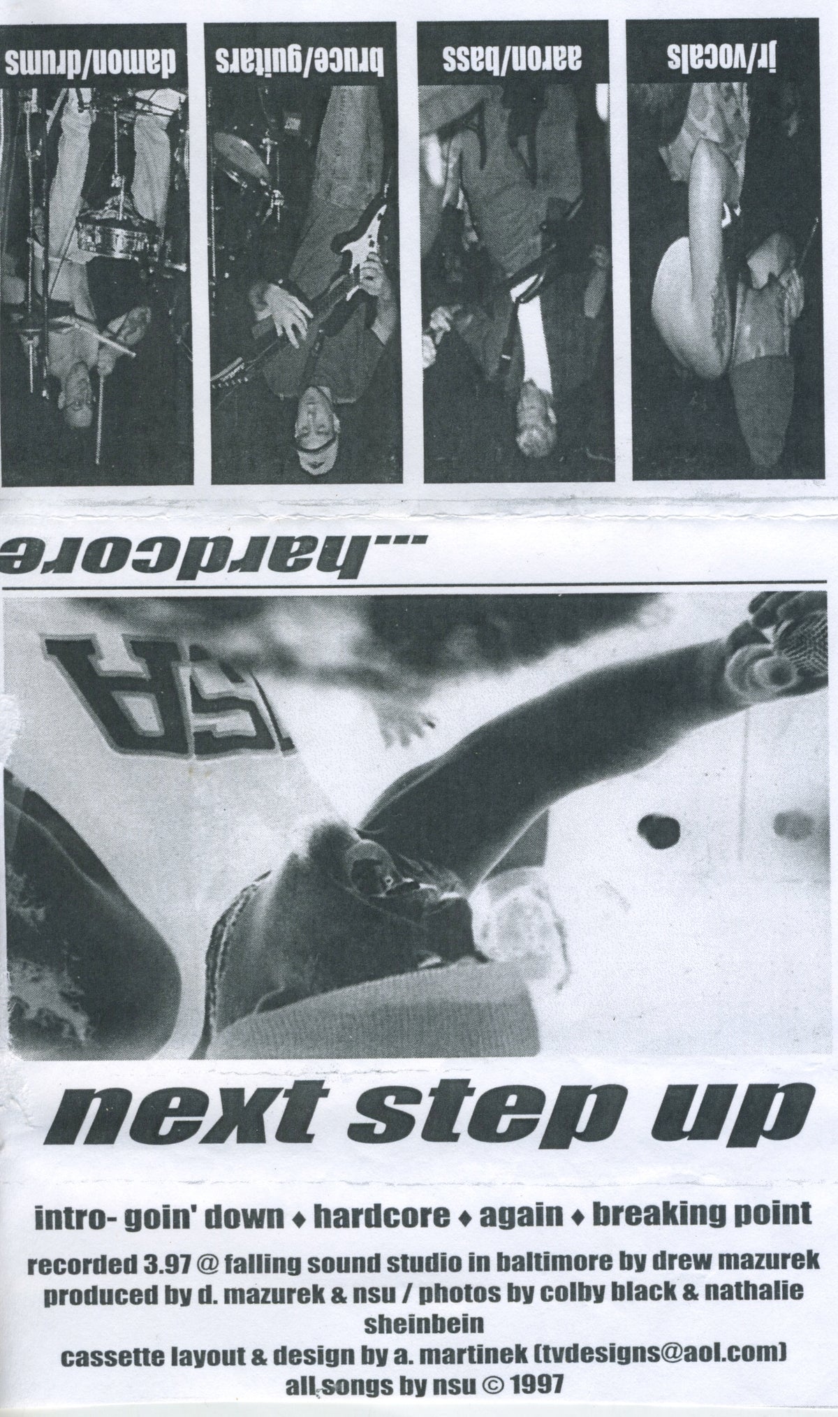 Next Step Up "Baltimore Hardcore" '97 Demo Tape