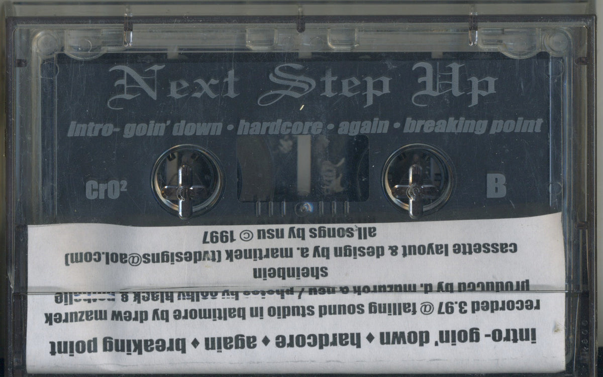Next Step Up "Baltimore Hardcore" '97 Demo Tape