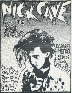 Vintage Nick Cave And The Bad Seeds 