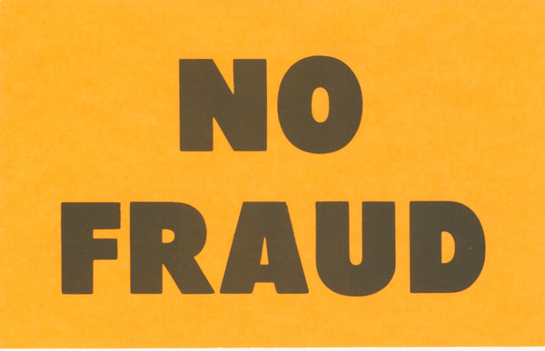 Vintage No Fraud 