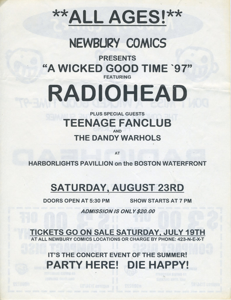Vintage Radiohead 