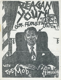 Vintage Reagan Youth The Mob The Eliminators 