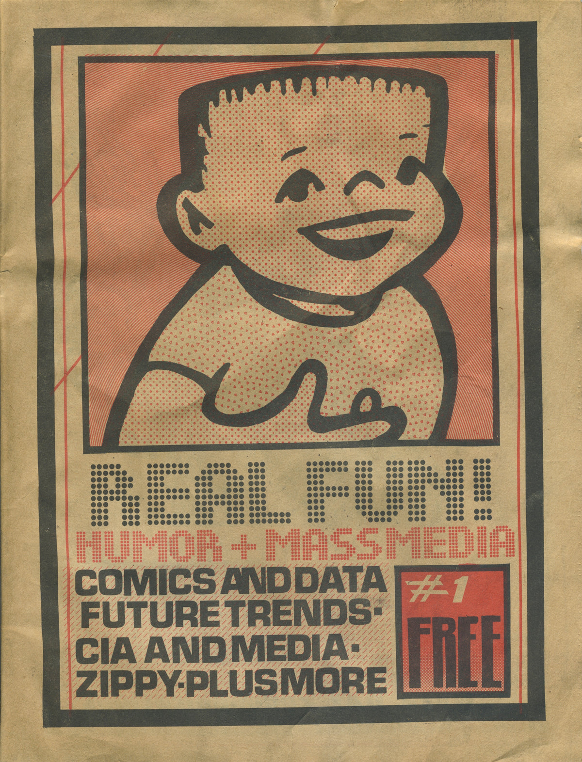 Vintage Real Fun! Magazine "Peter Bagge Kraftwerk" Issues 1 & 2