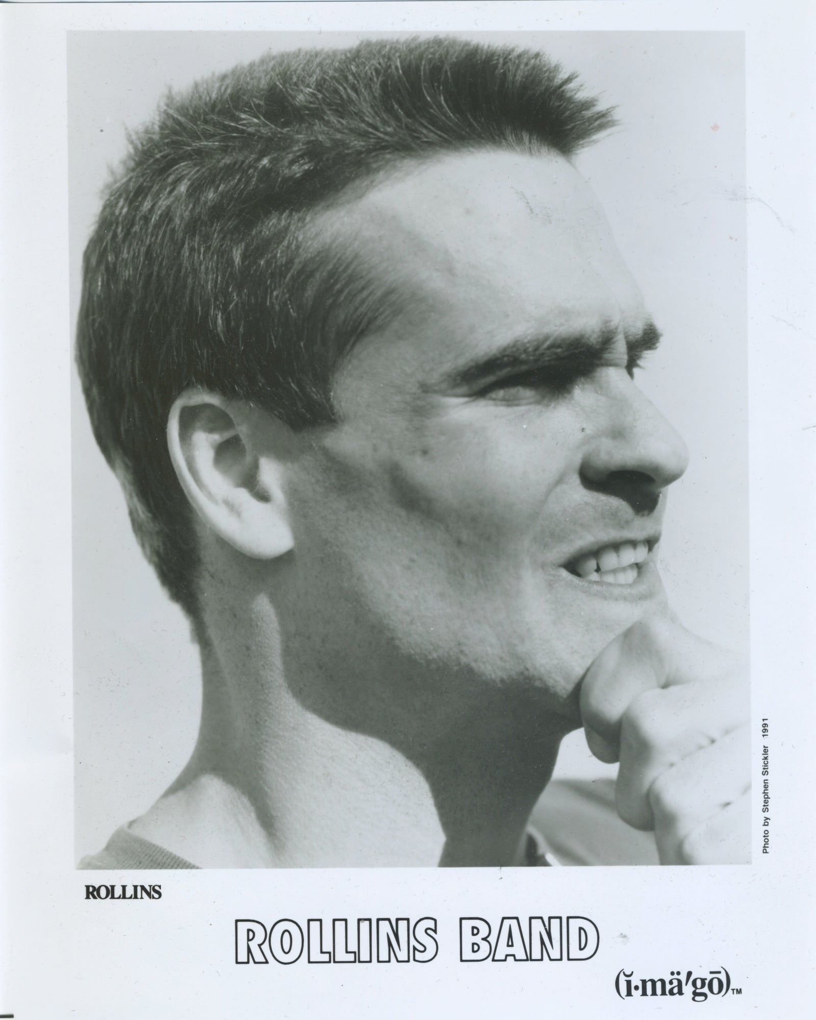Vintage Rollins Band "Stephen Sticker" Promotional Picture - jointcustodydc