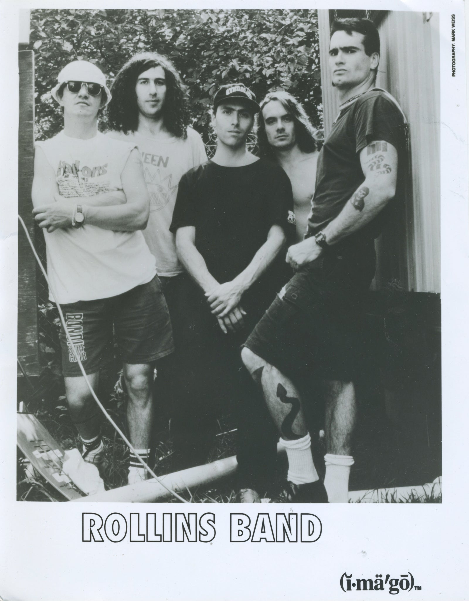 Vintage Rollins Band "Mark Weiss" Promotional Picture - jointcustodydc