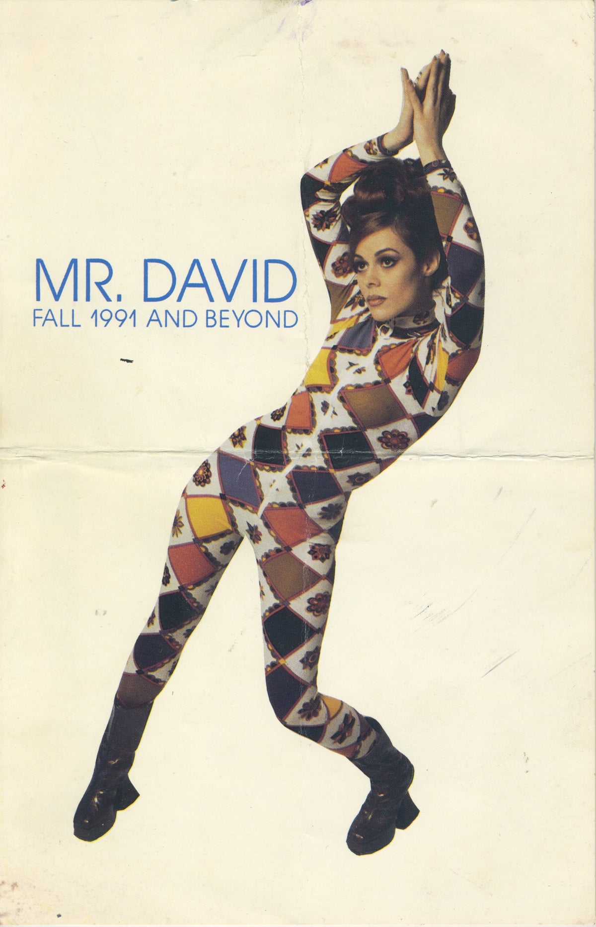 Vintage Ron Palmeri Presents "Lady Miss Kier" Mr. David Fall '91 Limelight NYC Show Handbill Flyer