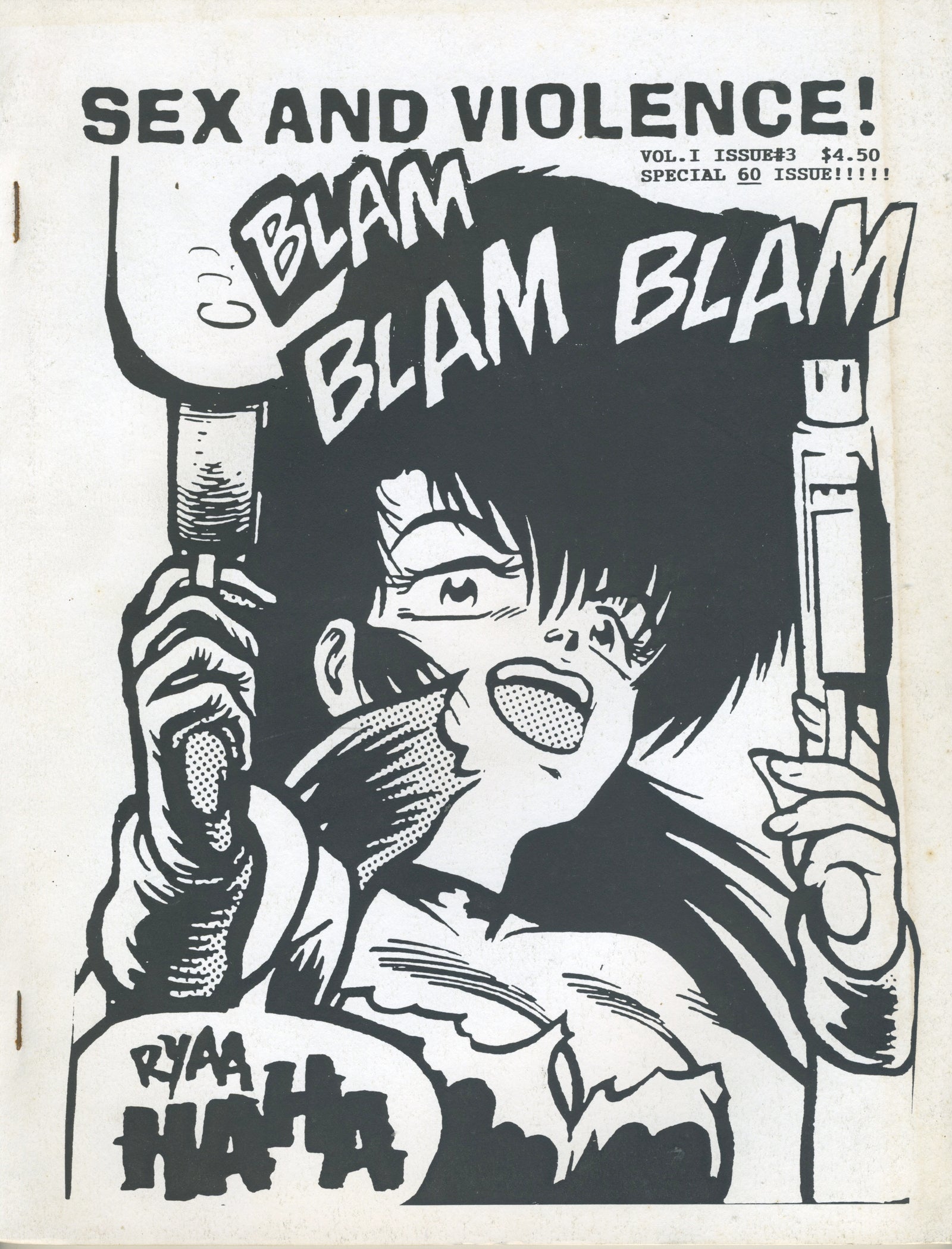 Vintage Sex And Violence! "Erotic Comics" Fanzine Vol. 1 Issue #3 - jointcustodydc