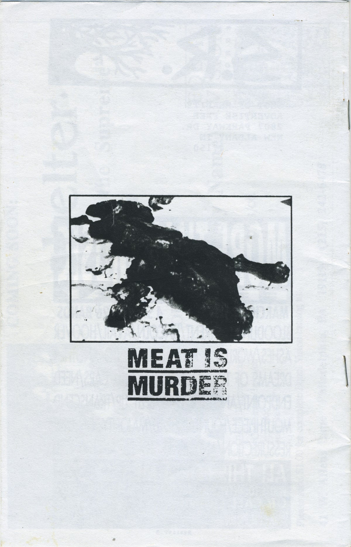 Vintage Shot Of Reality "Indy Hardcore" Issue #1 Fanzine