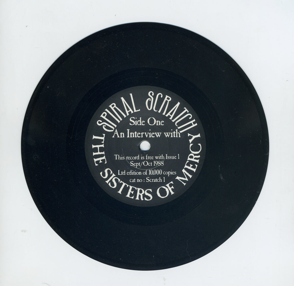Vintage Spiral Scratch Issue #1 + Sisters Of Mercy Single