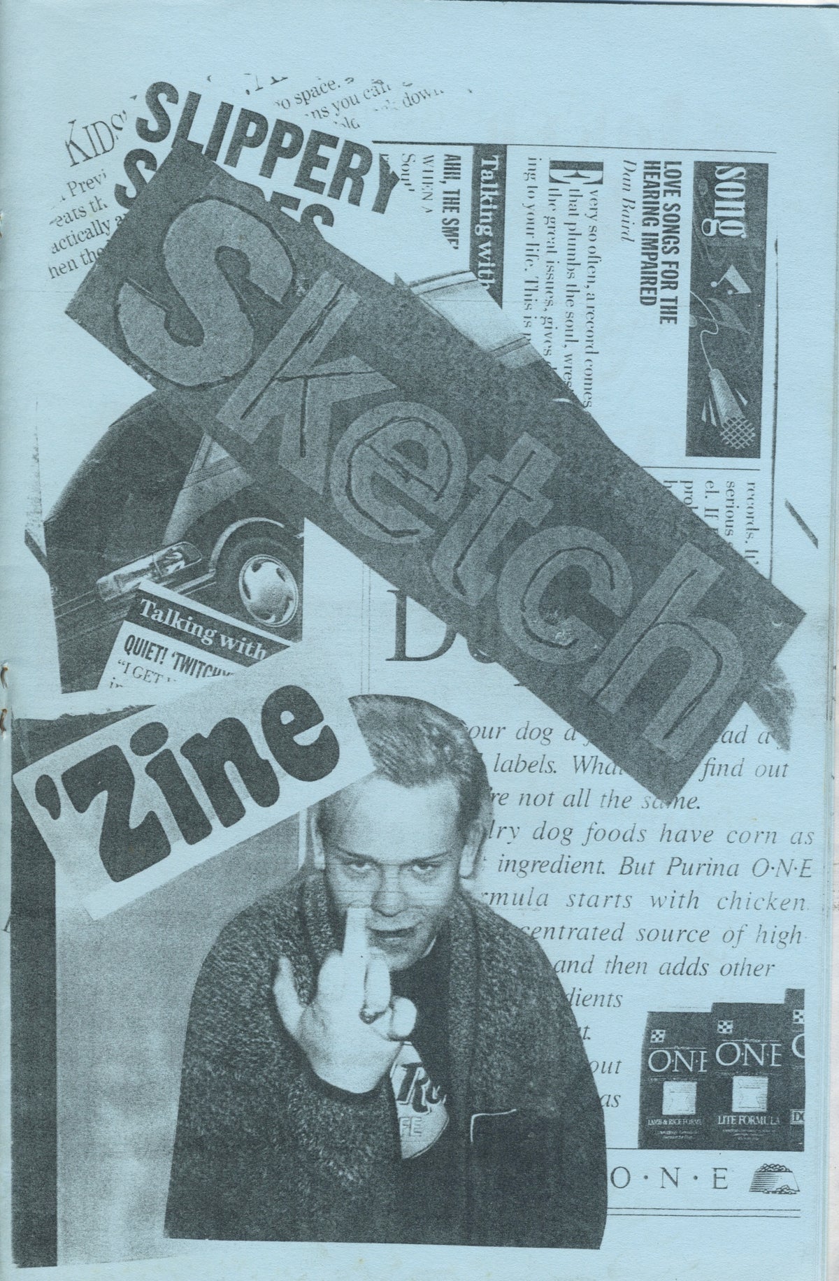 Vintage Sketch "Wyoming Punk" Fanzine