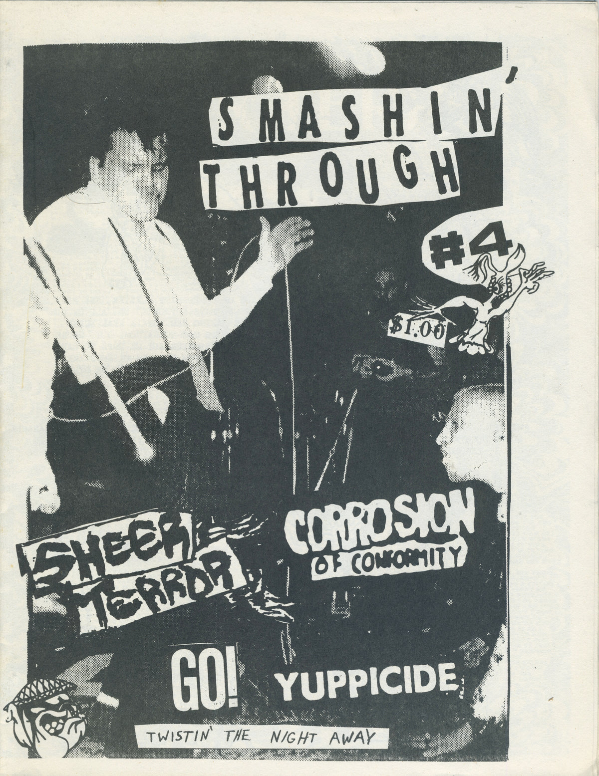 Vintage Smashing Through "NYHC" Fanzine Issue #4