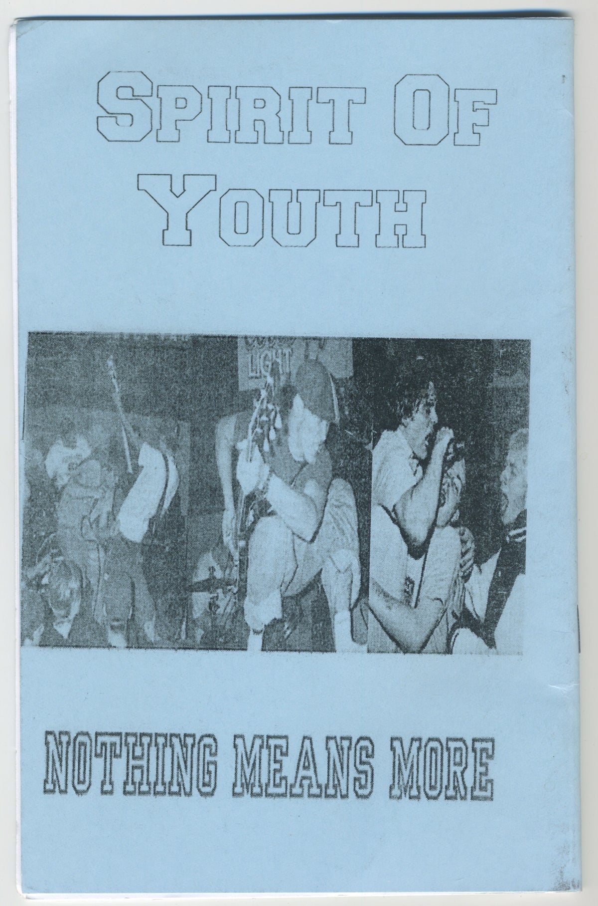 Spirit Of Youth &quot;Edge Day &#39;08&quot; Fanzine