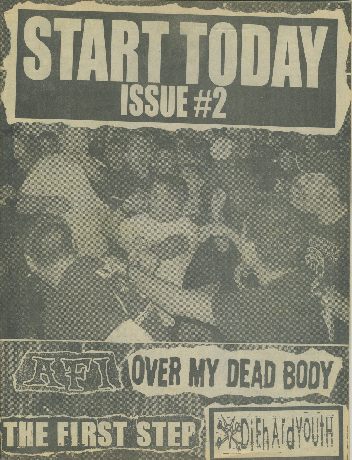 Vintage Start Today &quot;Hardcore&quot; Fanzine Issue #2