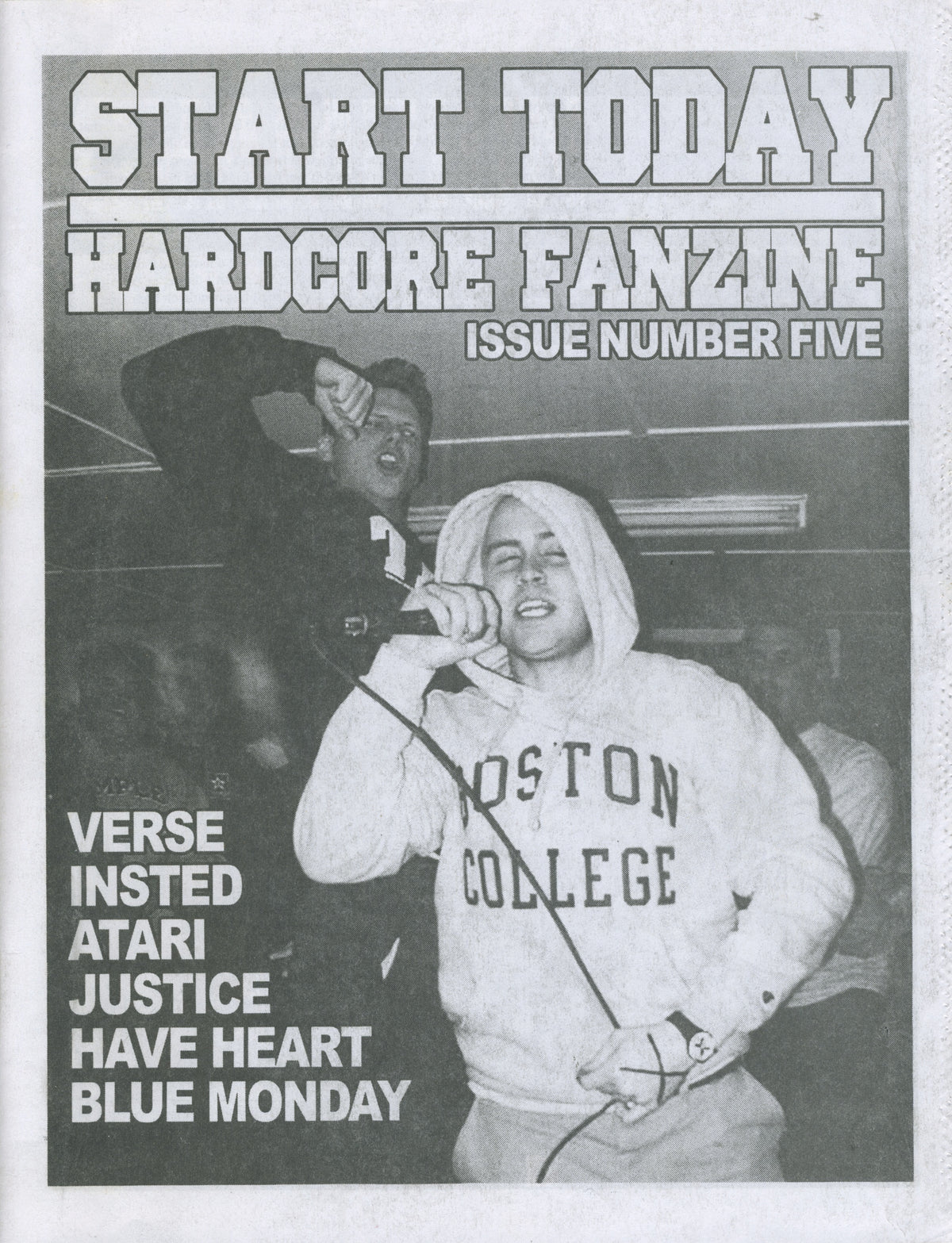Vintage Start Today "Hardcore" Fanzine Issue #5 - jointcustodydc