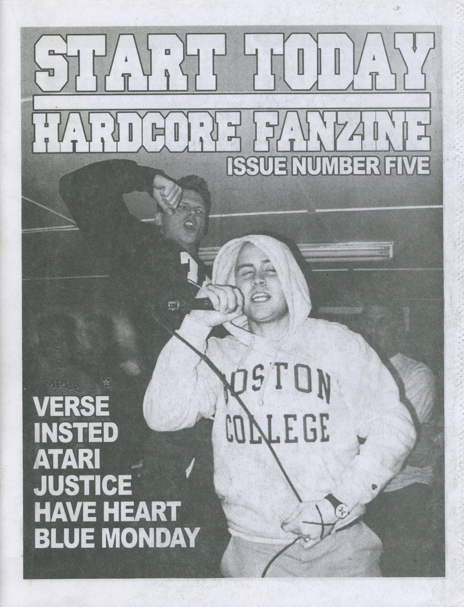 Vintage Start Today "Hardcore" Fanzine Issue #5 - jointcustodydc