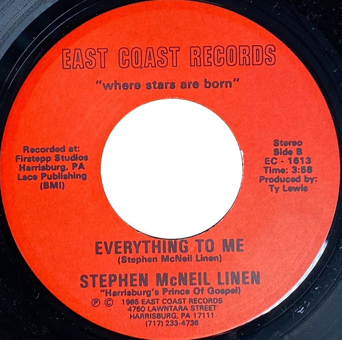 Stephen McNeil Linen &quot;Lord Make Me Worthy&quot; 45