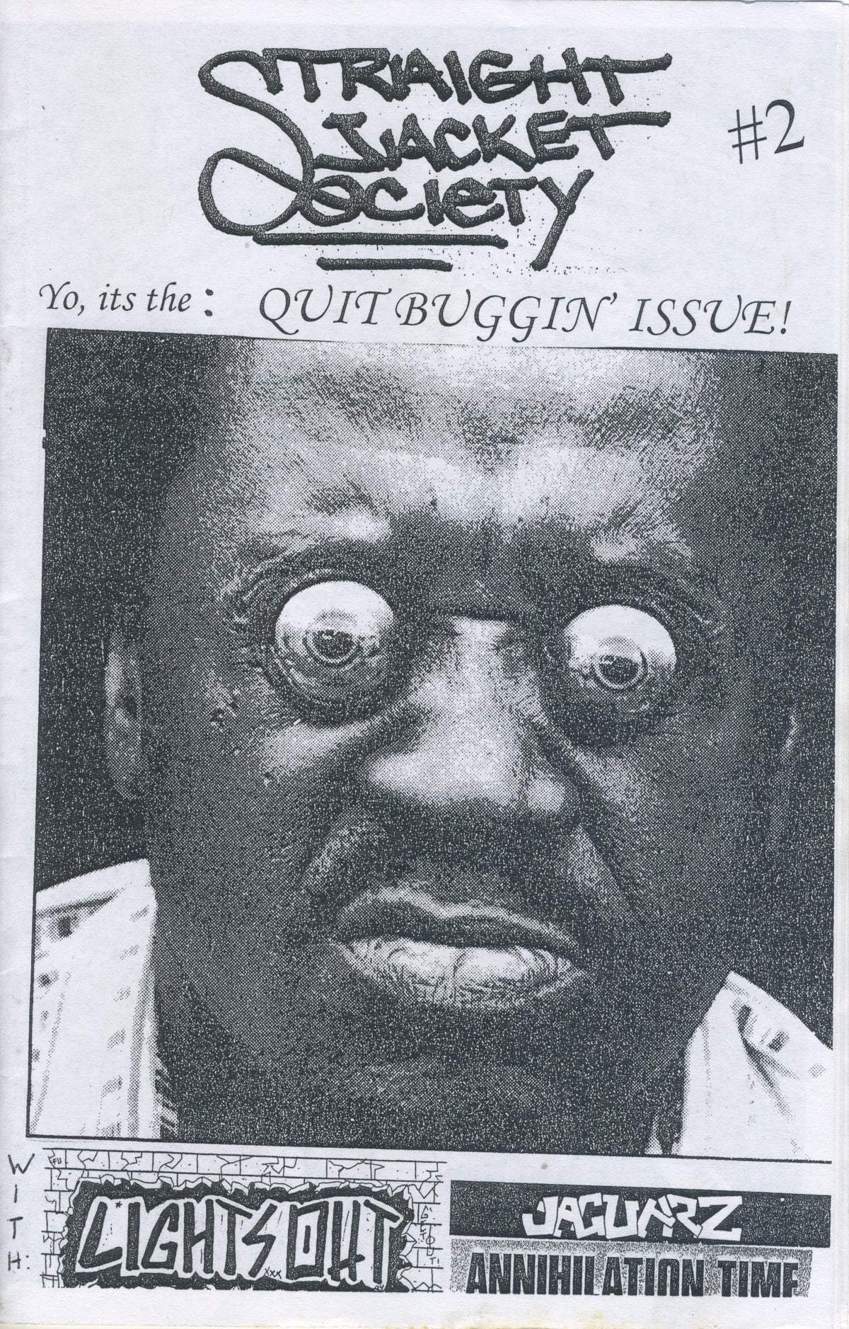 Straight Jacket Society Hardcore Fanzine Issue #2 - jointcustodydc