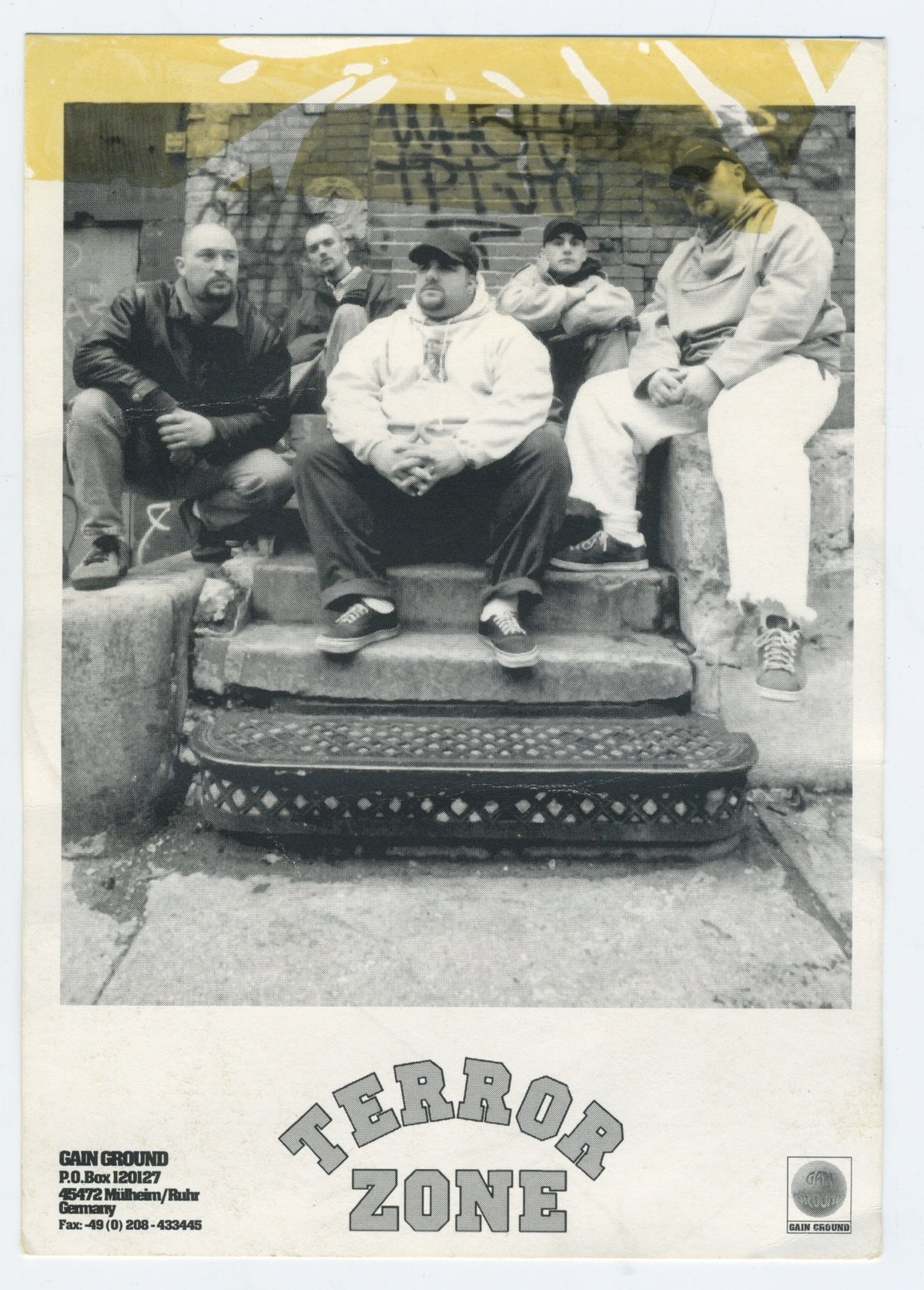 Vintage Terror Zone "Gain Ground" Promotional Photos - jointcustodydc