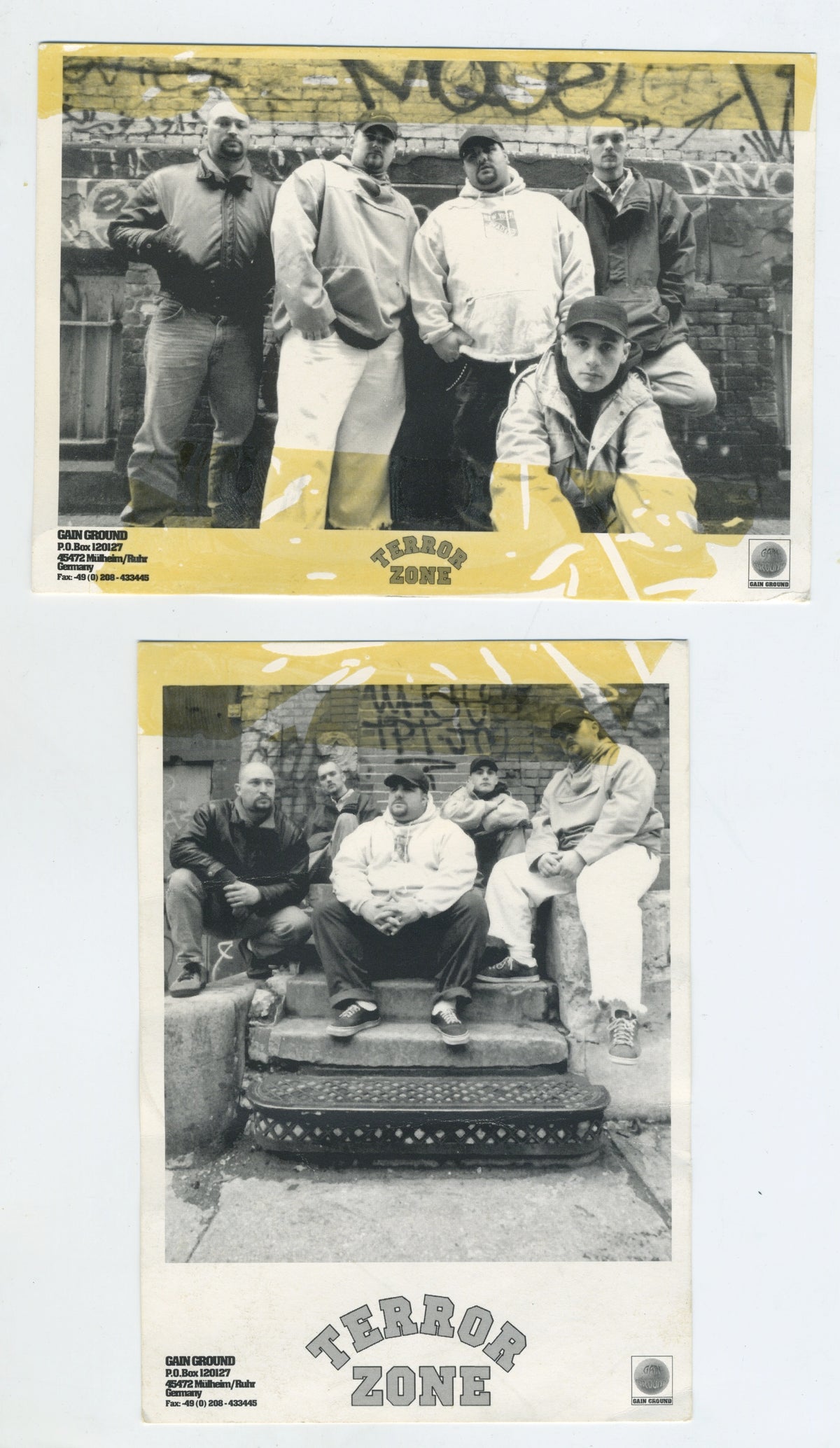 Vintage Terror Zone "Gain Ground" Promotional Photos - jointcustodydc