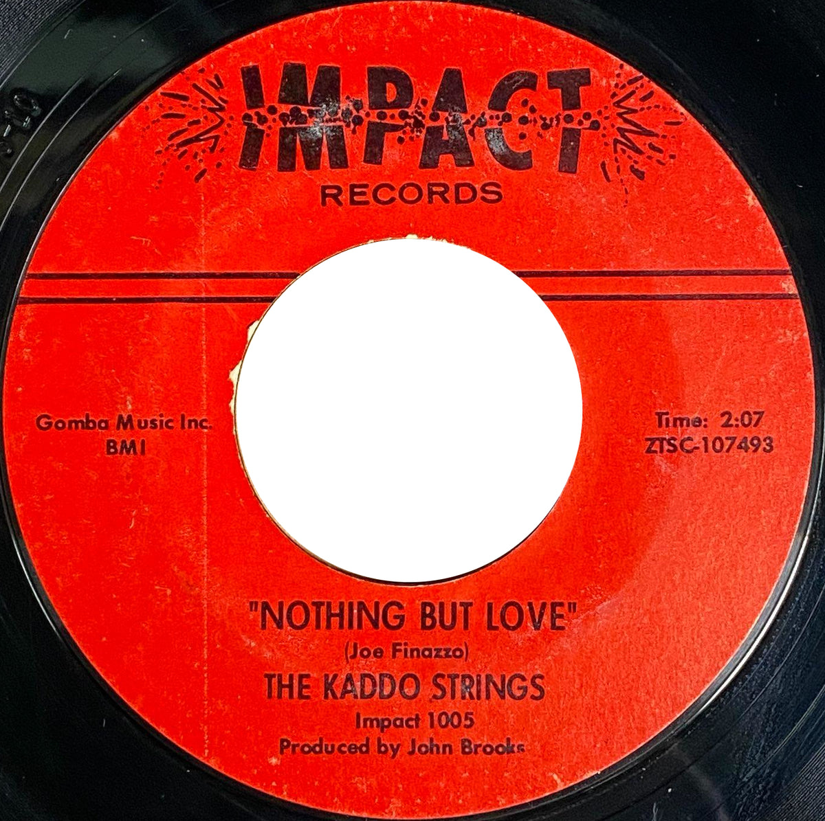 The Kaddo Strings &quot;Nothing But Love&quot; 45