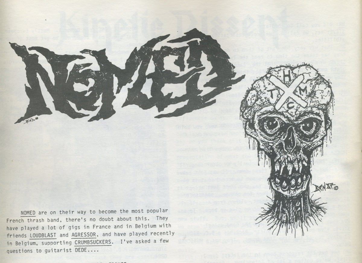 Vintage The Wild Rag Issue "Independent Heavy Metal Magazine" Issue #10 - jointcustodydc