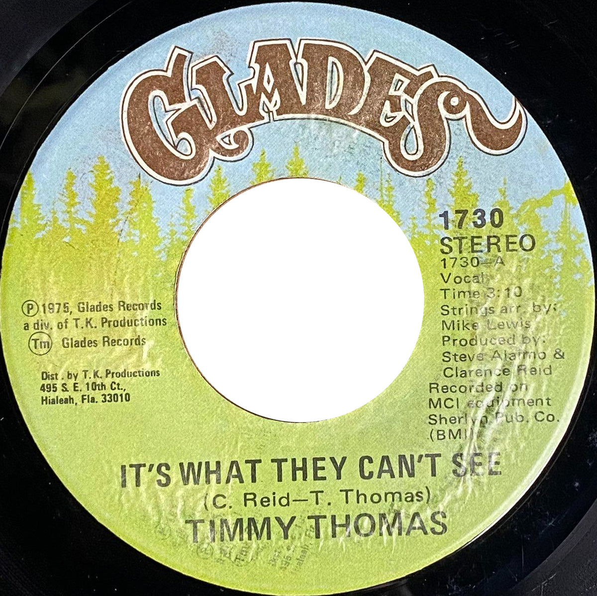 Timmy Thomas &quot; It&#39;s What They Can&#39;t See&quot; 45