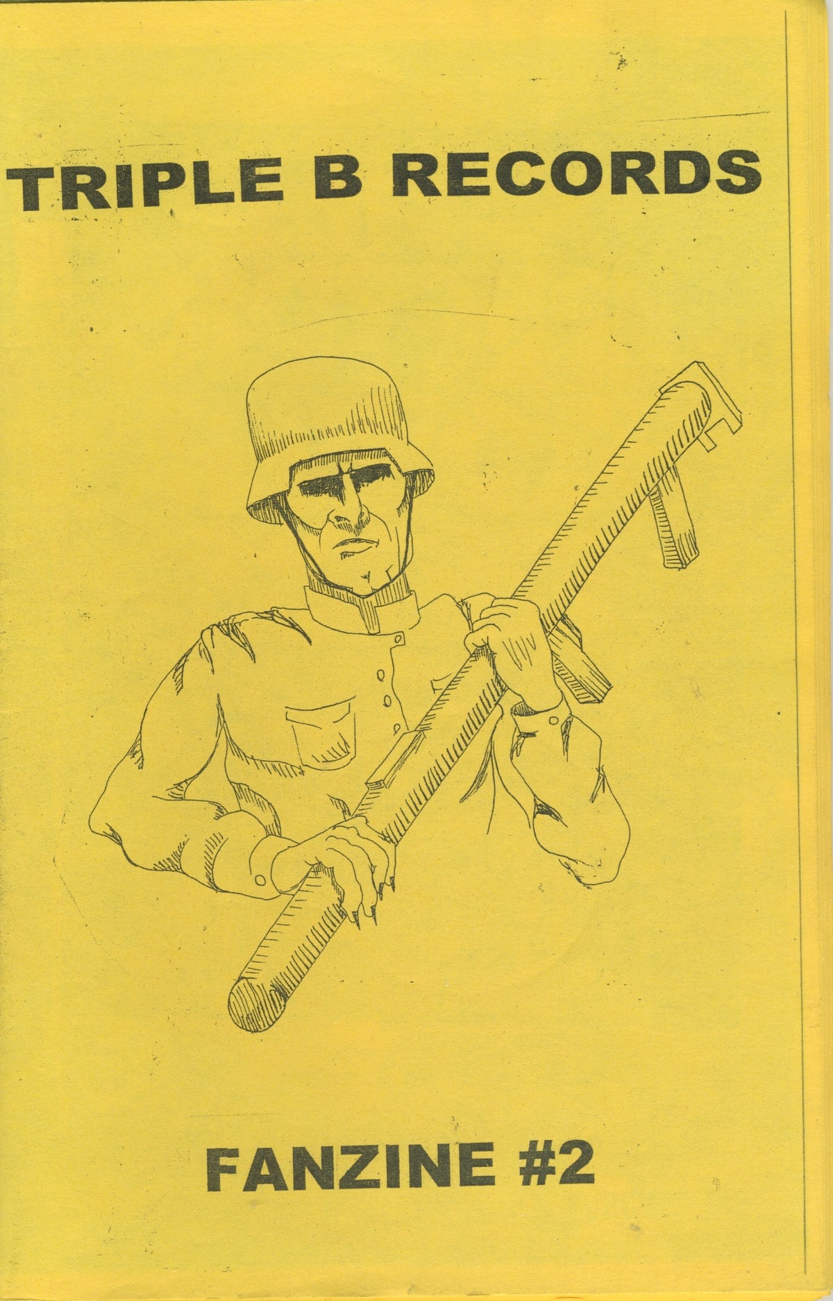 Triple B Records Fanzine Issue #2 - jointcustodydc