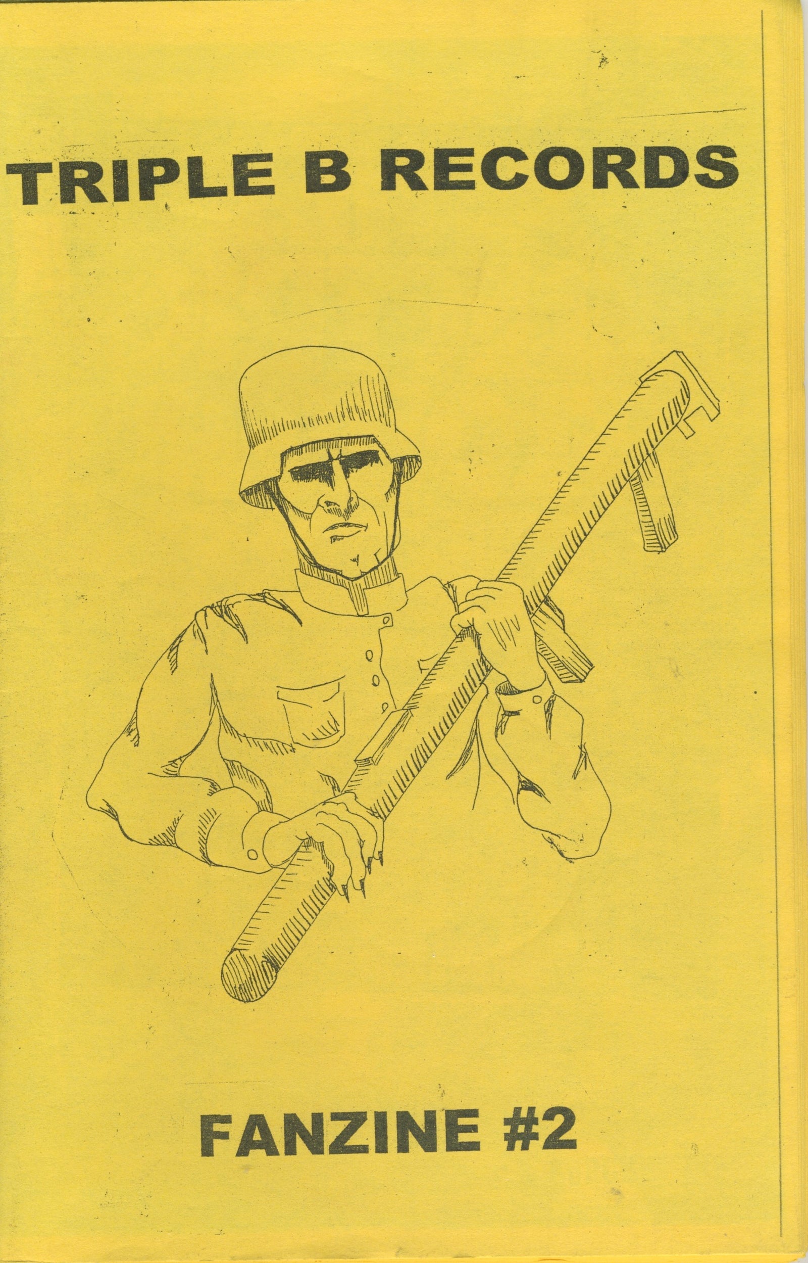 Triple B Records Fanzine Issue #2 - jointcustodydc